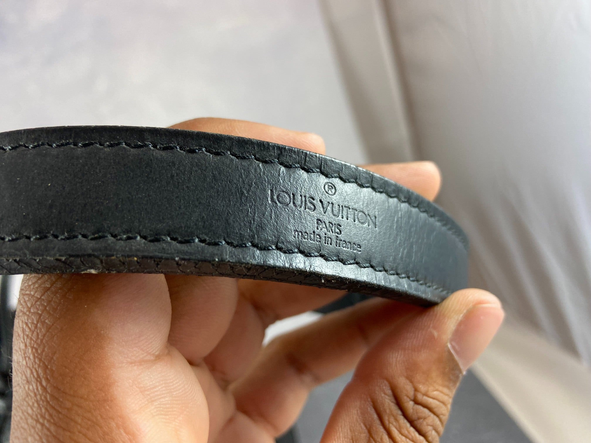 Louis Vuitton Sac Noé Petit Black Epi Leather