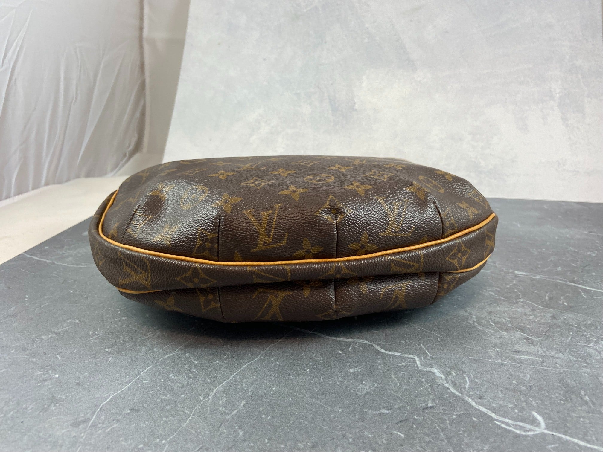 Louis Vuitton Croissant MM Hobo Bag Monogram Canvas