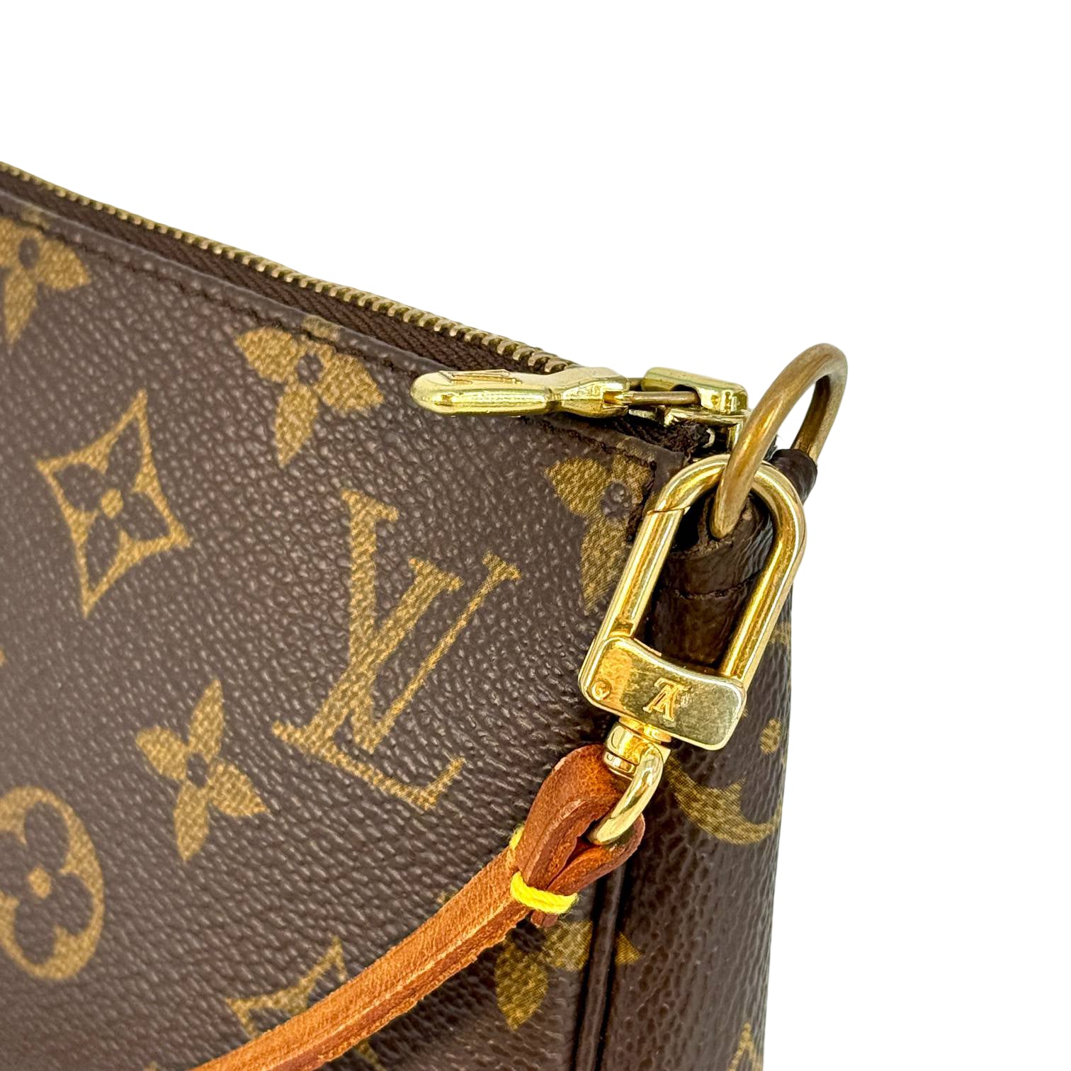 Louis Vuitton Pochette Accessoires Braun Monogram Canvas