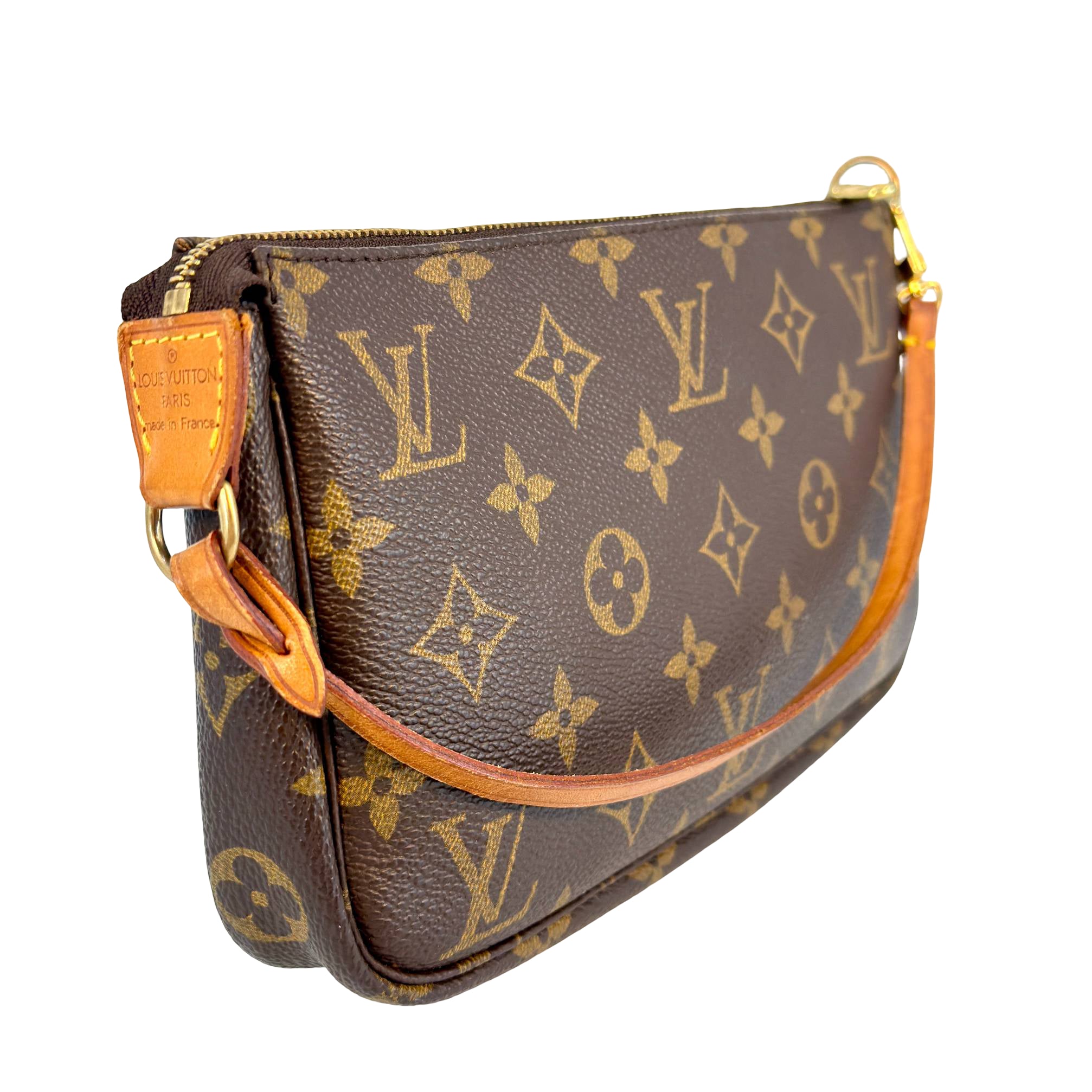 Louis Vuitton Pochette Accessoires Braun Monogram Canvas