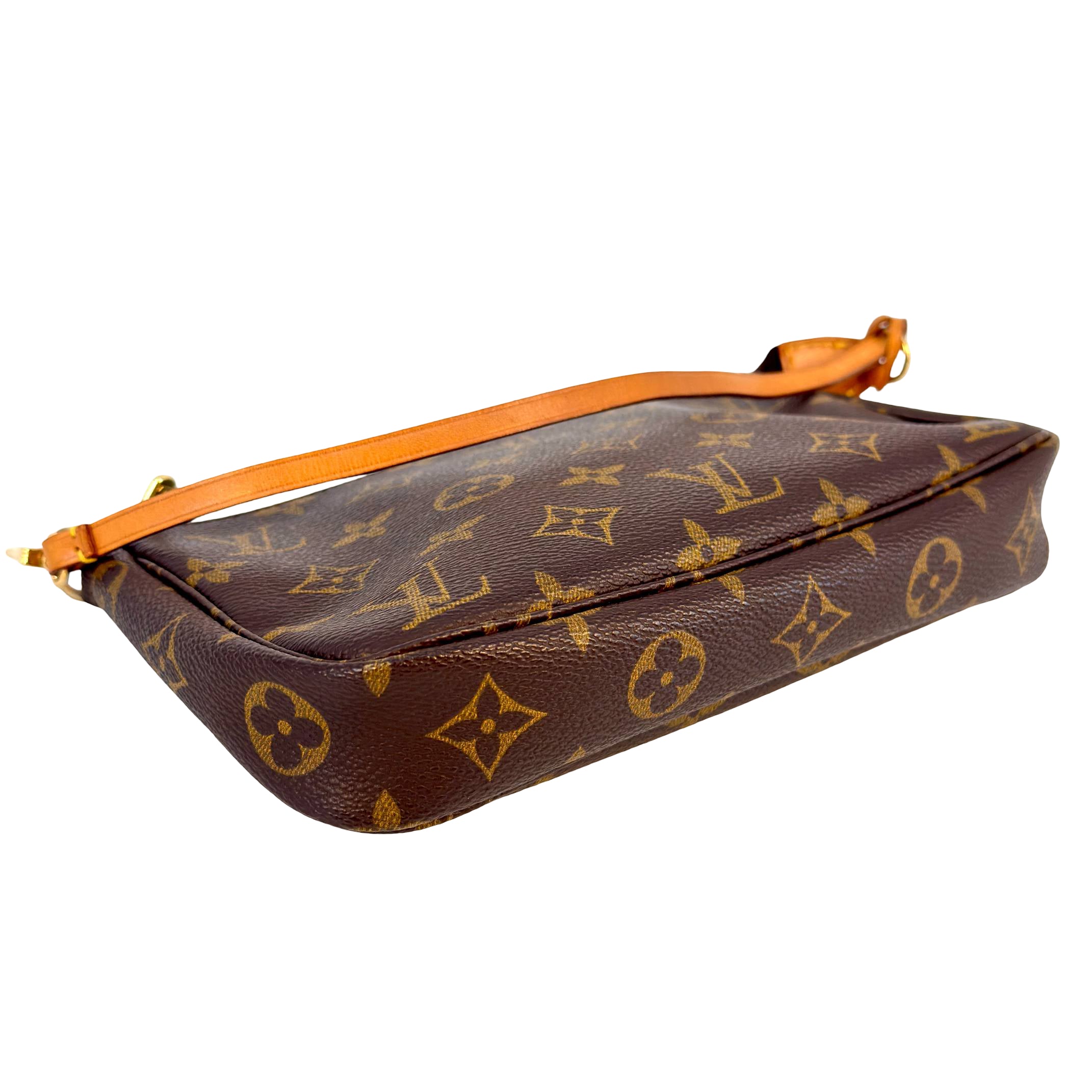 Louis Vuitton Pochette Accessoires Braun Monogram Canvas