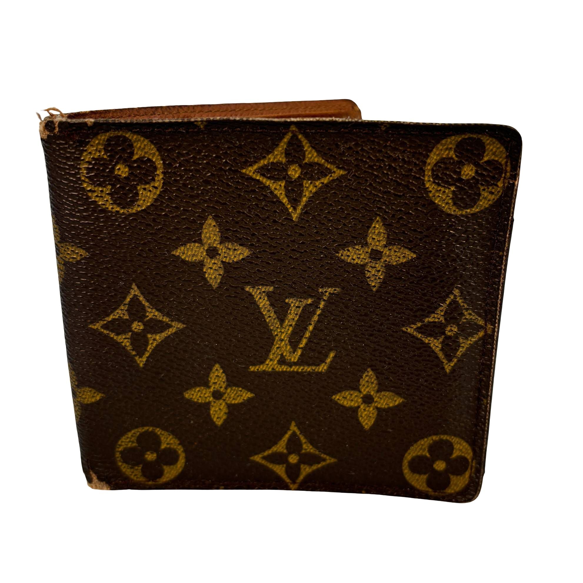 Louis Vuitton Marco Wallet Braun Monogram Canvas