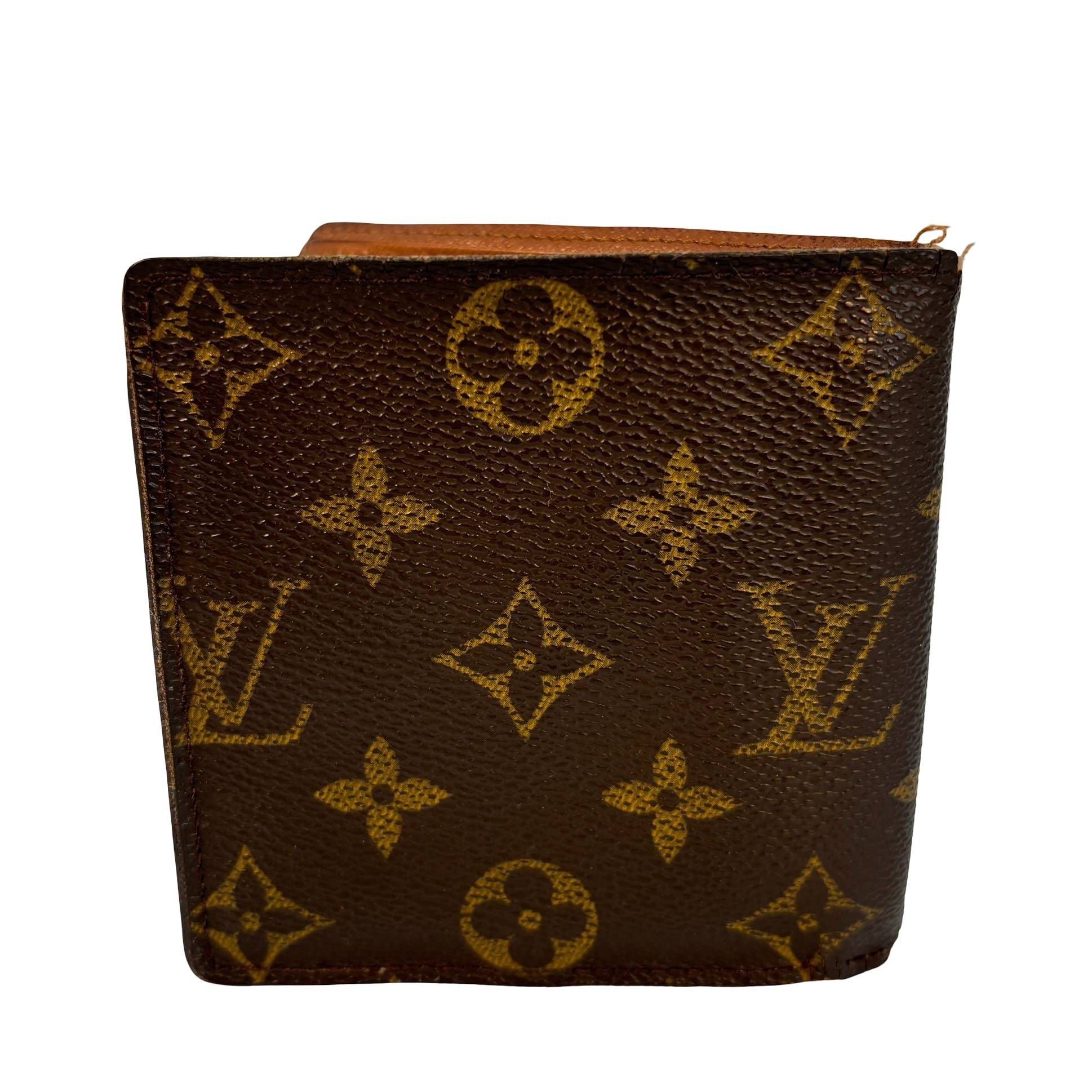 Louis Vuitton Marco Wallet Braun Monogram Canvas