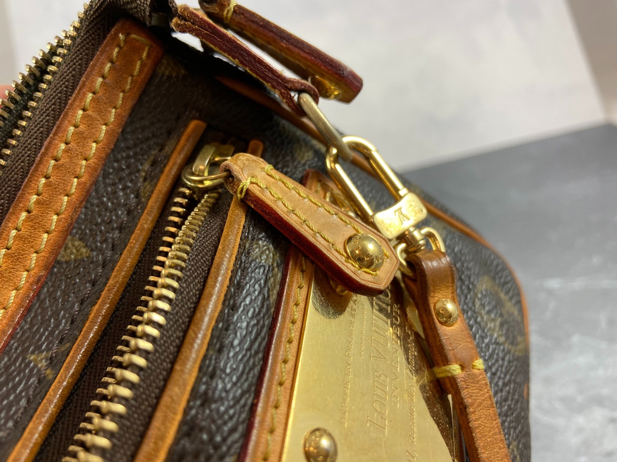 Louis Vuitton Riveting Pochette Accessoires Monogram Canvas