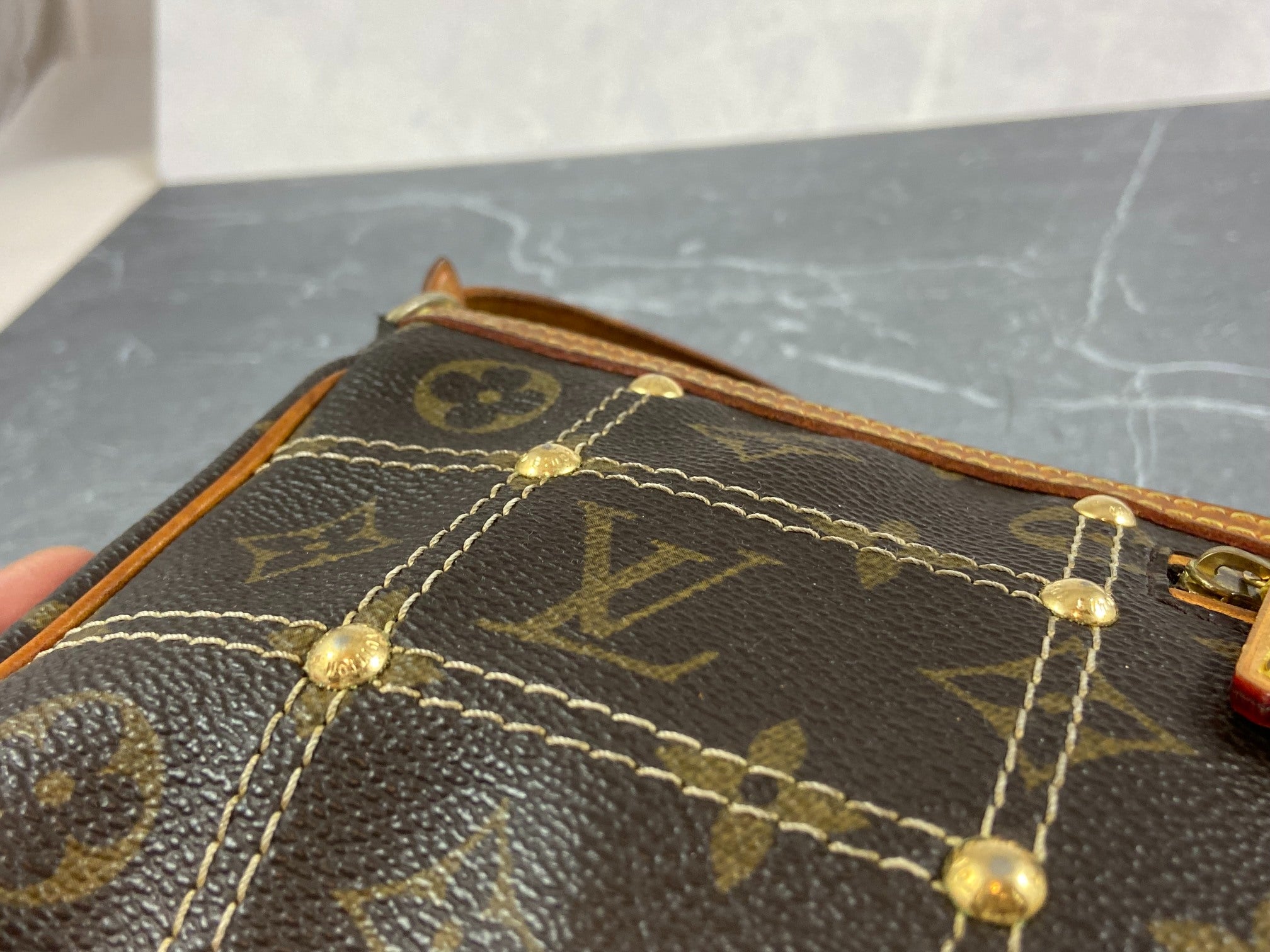 Louis Vuitton Riveting Pochette Accessoires Monogram Canvas