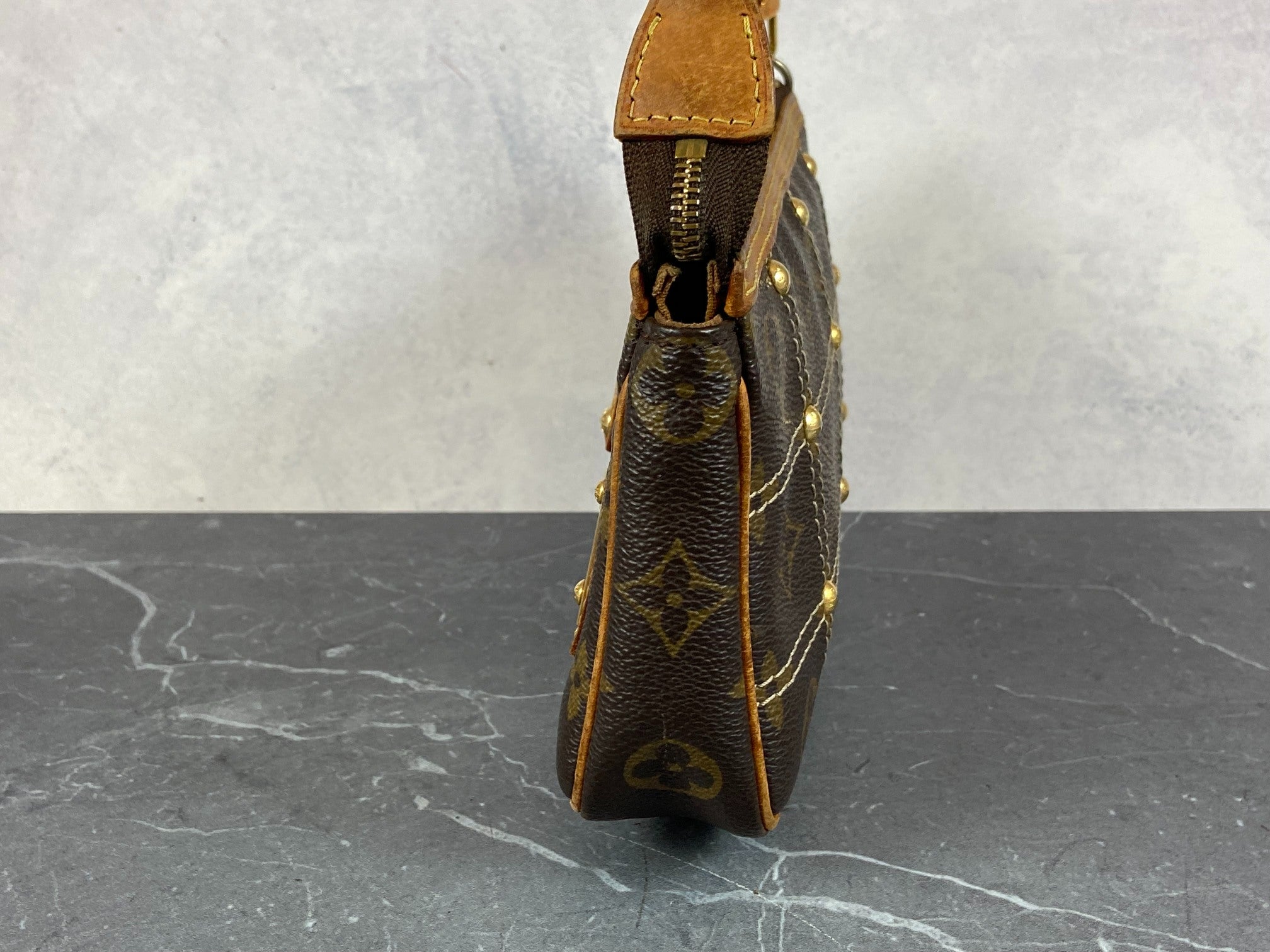 Louis Vuitton Riveting Pochette Accessoires Monogram Canvas