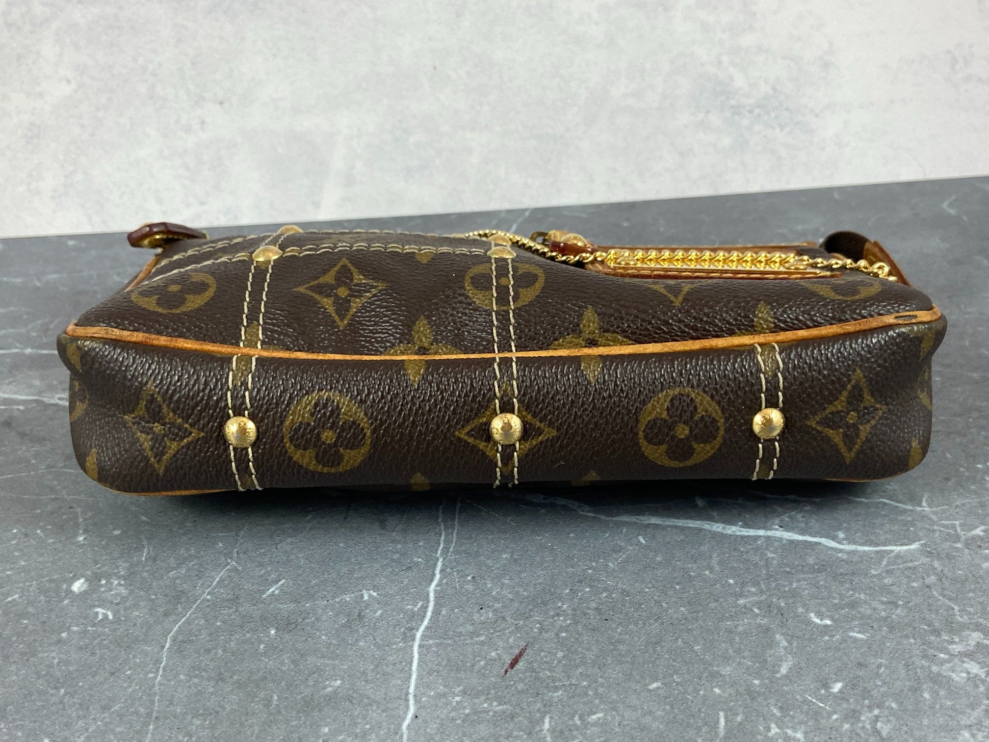 Louis Vuitton Riveting Pochette Accessoires Monogram Canvas