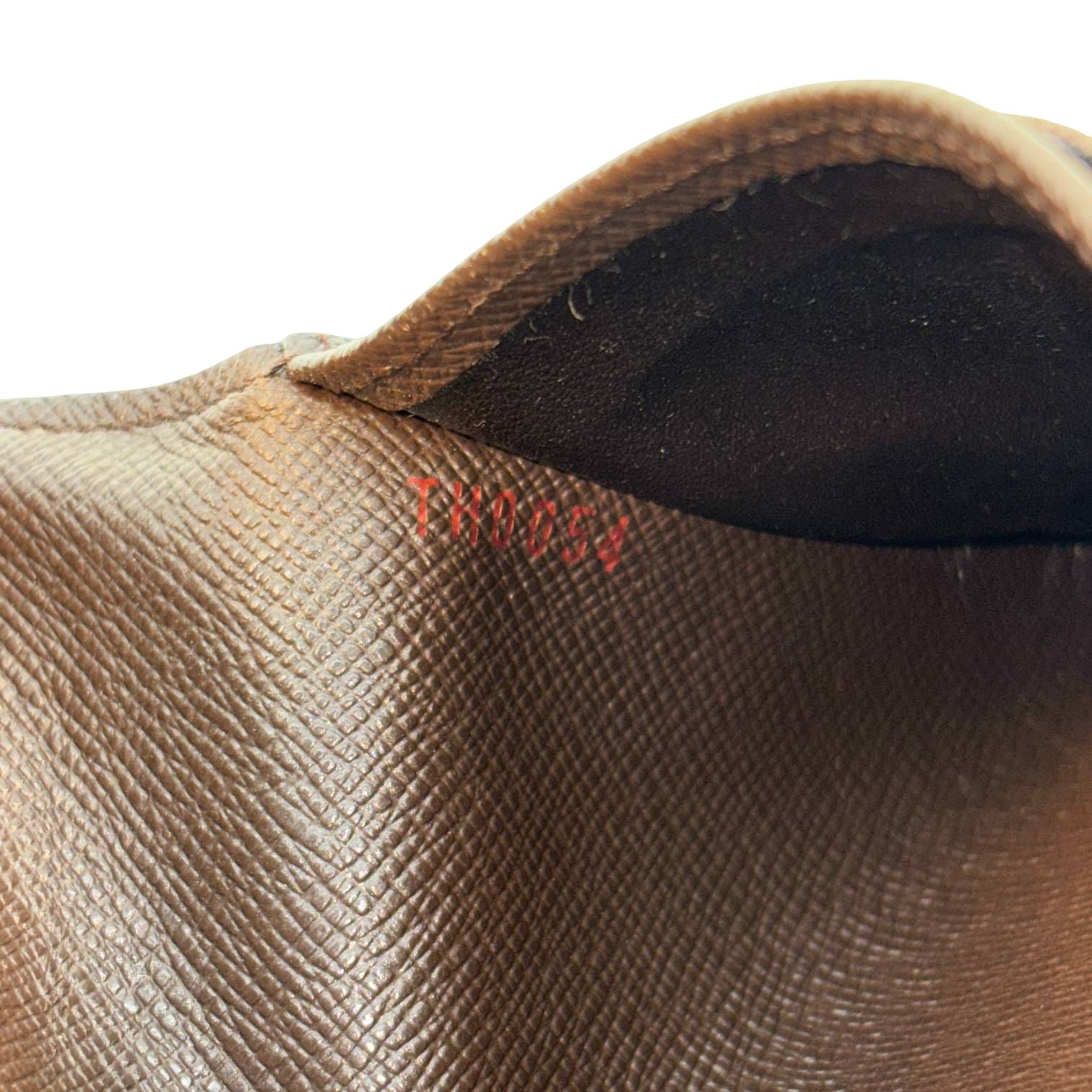Louis Vuitton Porte Tresor Wallet Braun Damier Ebene Canvas