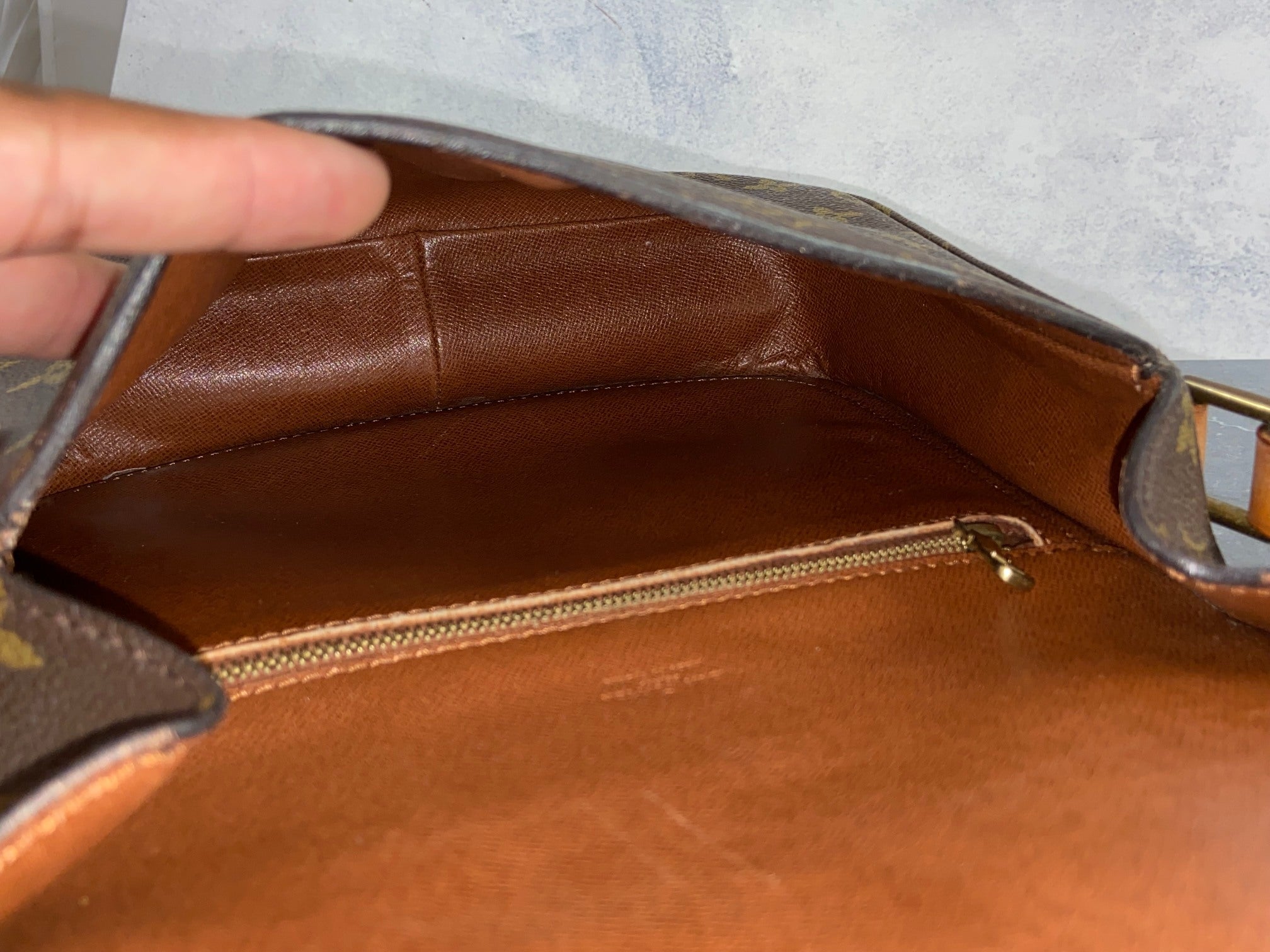 Louis Vuitton Saint Cloud GM Shoulder Bag Monogram Canvas