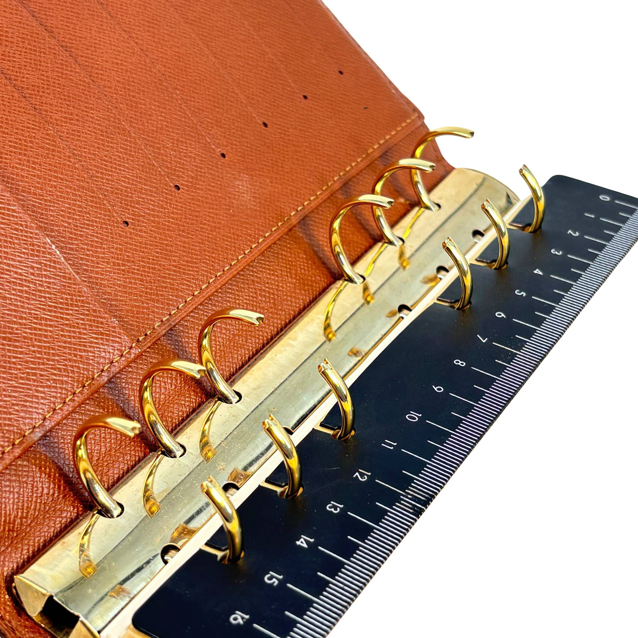 Louis Vuitton Agenda MM Braun Monogram Canvas