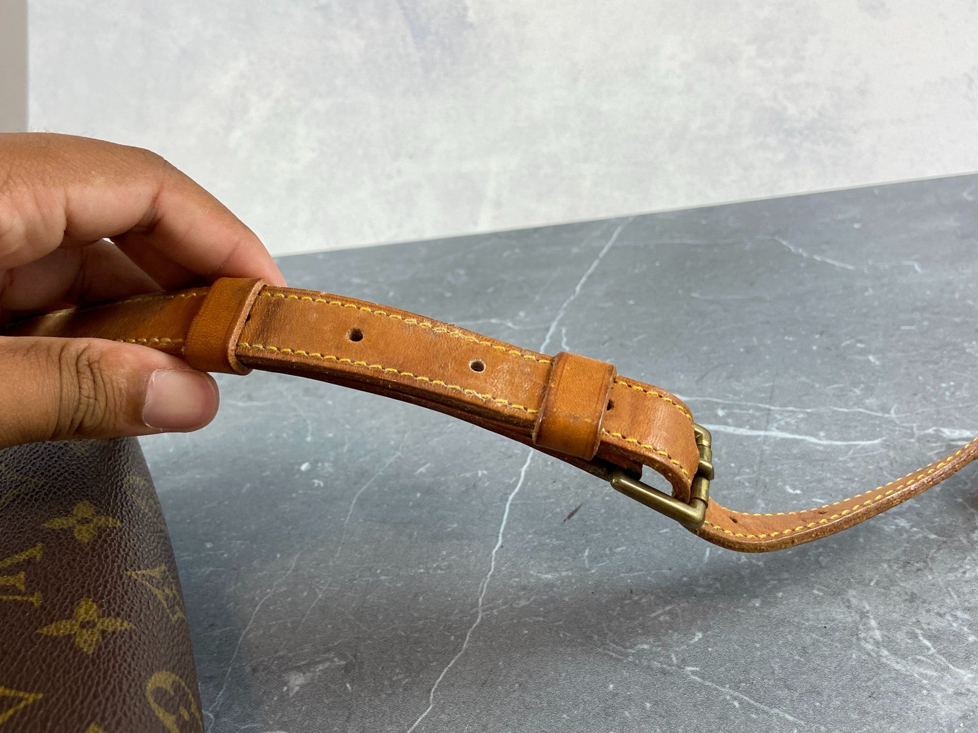 Louis Vuitton Saint Cloud GM Shoulder Bag Monogram Canvas