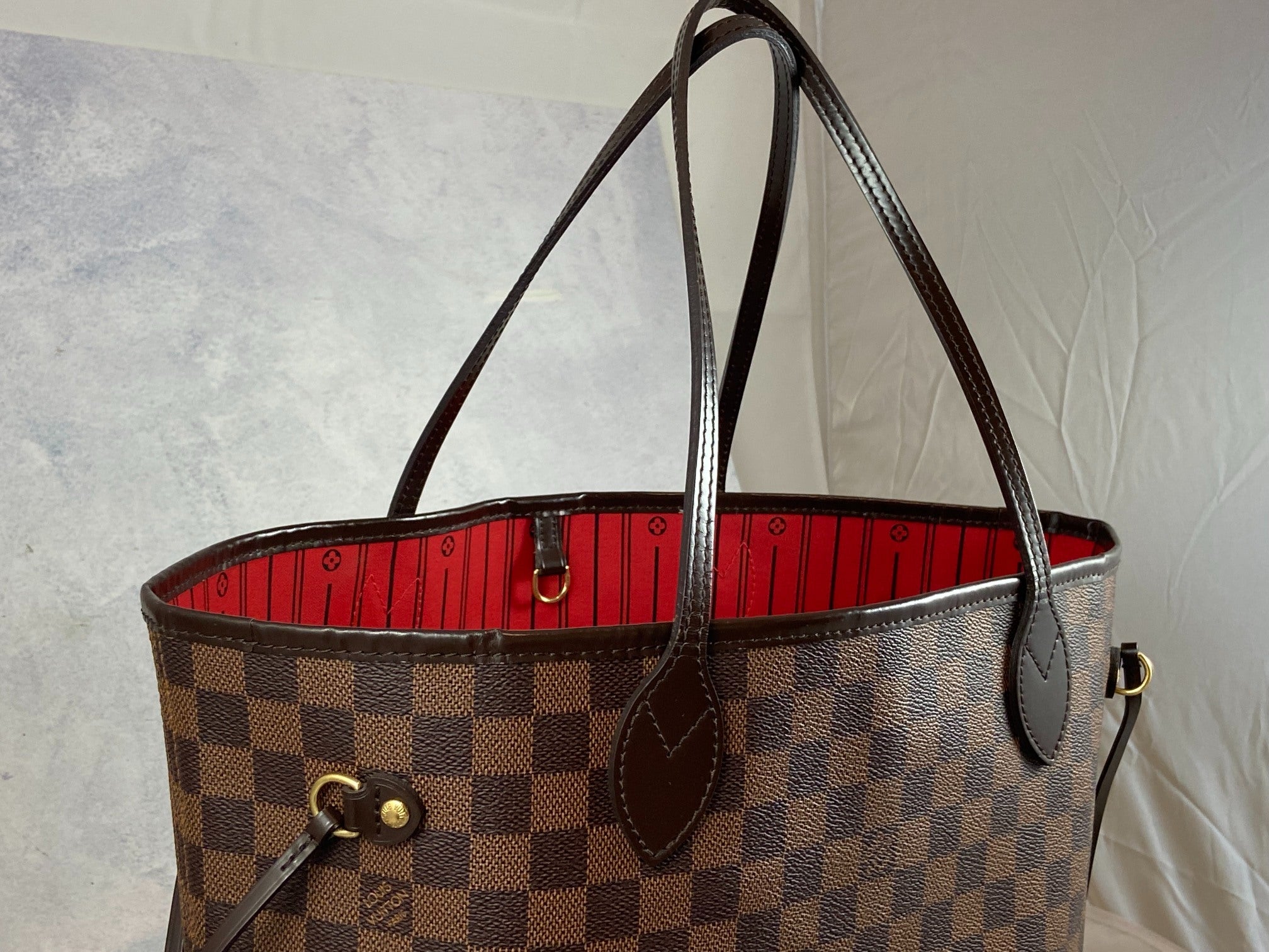 Louis Vuitton Neverfull MM Damier Ebene Canvas