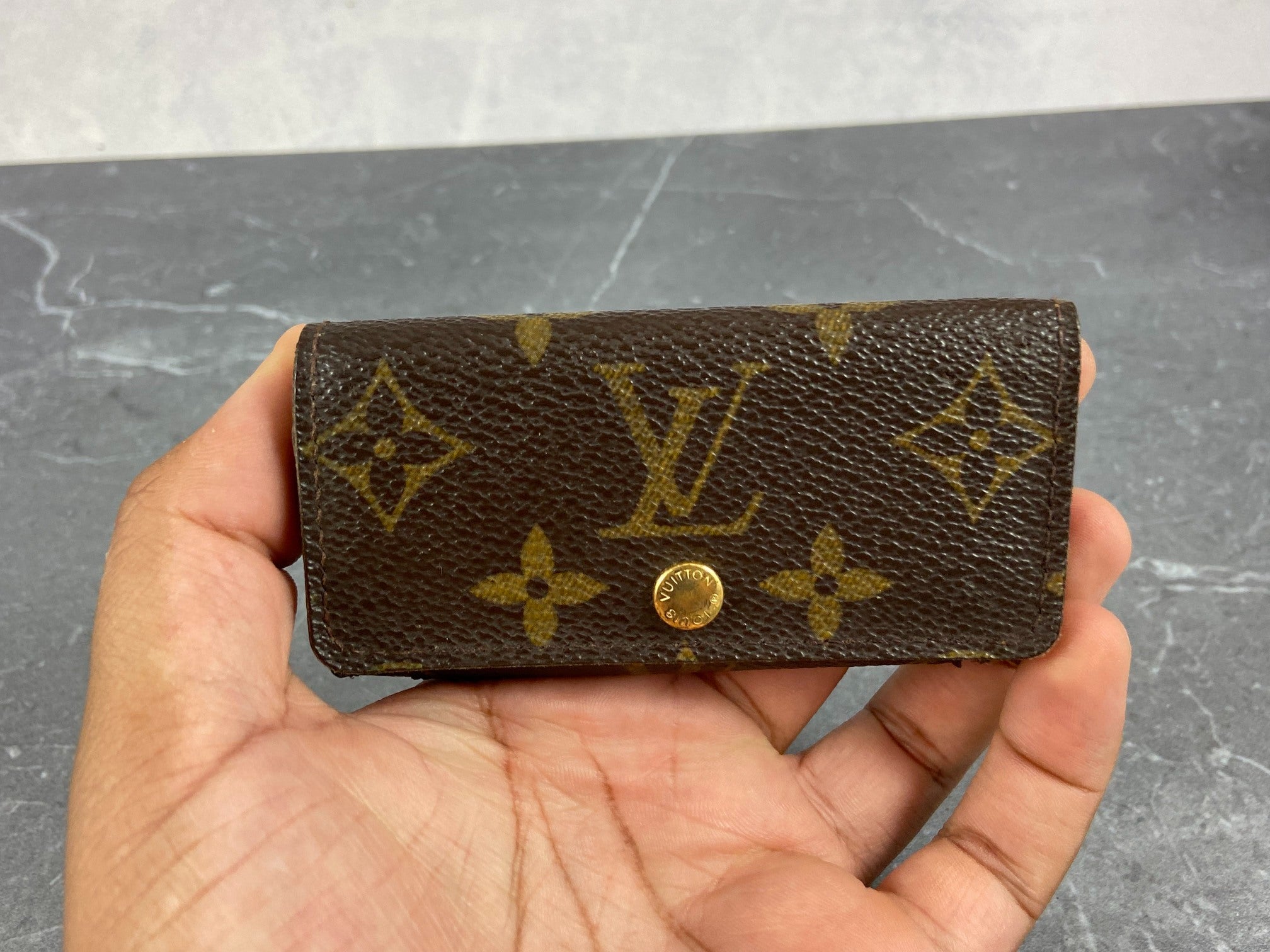 Louis Vuitton 4 Key Holder Monogram Canvas