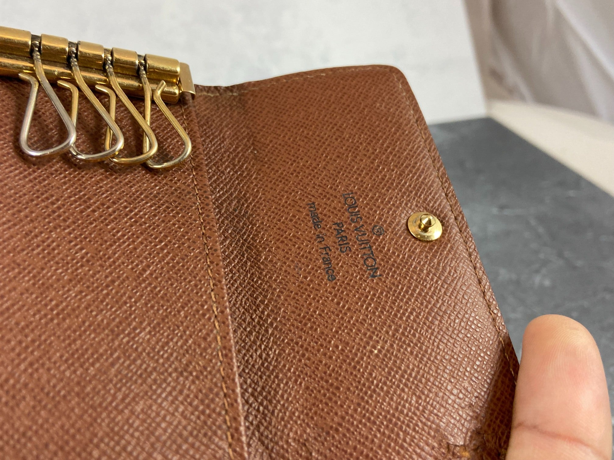 Louis Vuitton 4 Key Holder Monogram Canvas