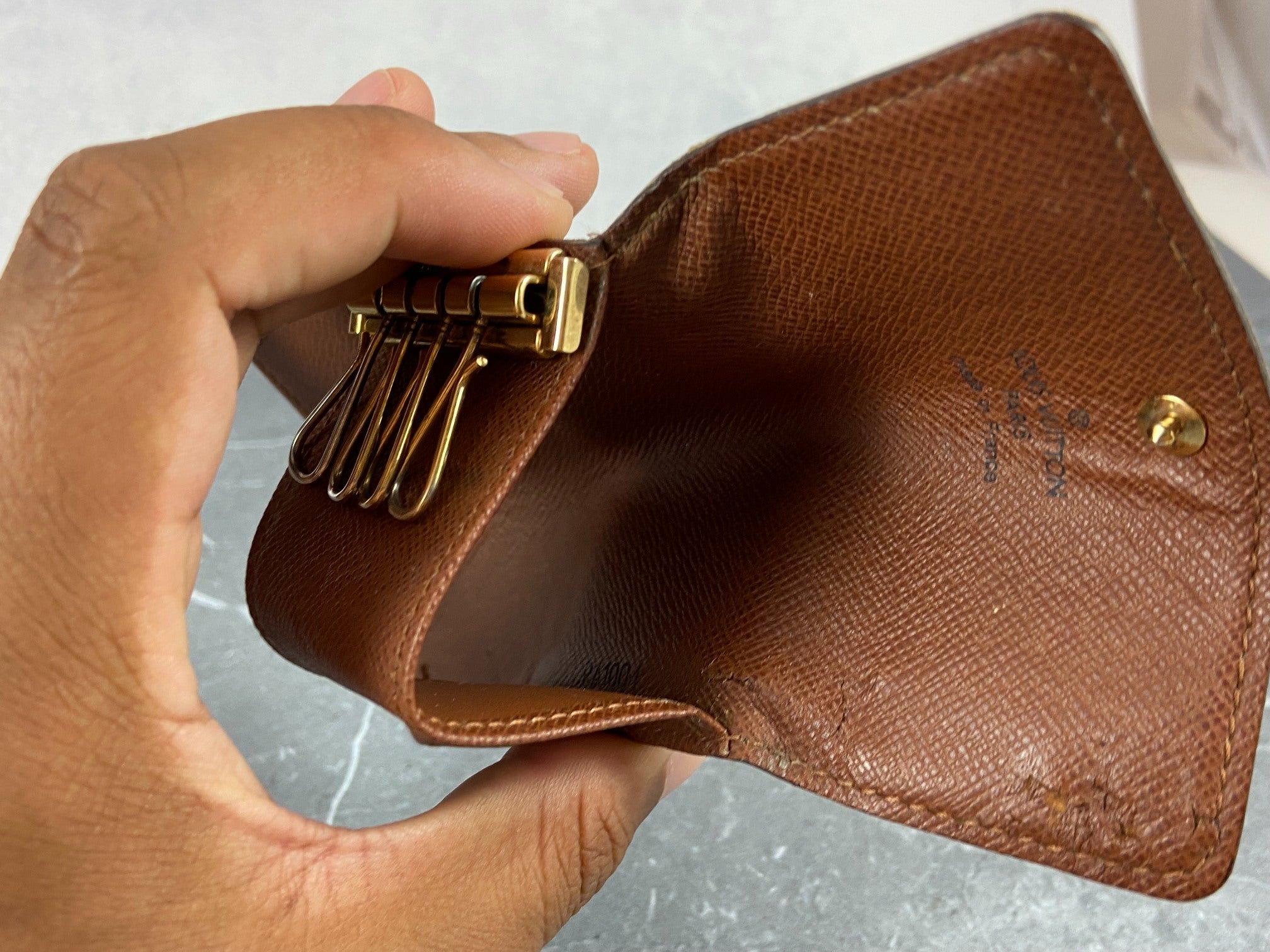 Louis Vuitton 4 Key Holder Monogram Canvas