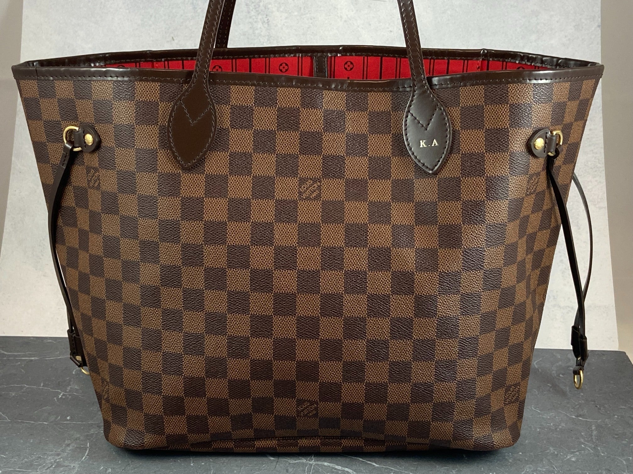 Louis Vuitton Neverfull MM Damier Ebene Canvas