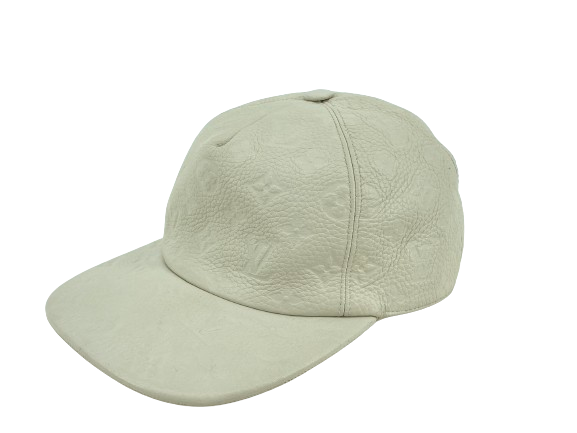 Louis Vuitton x Virgil Abloh 1.0 Cap White Empreinte Leather