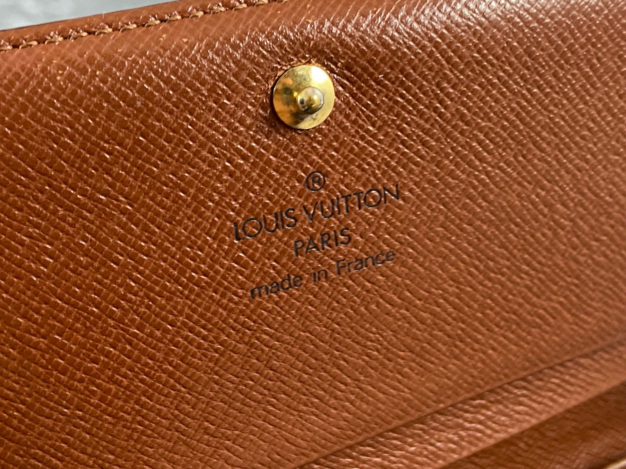 Louis Vuitton Porte-Monnaie Tresor Monogram Canvas