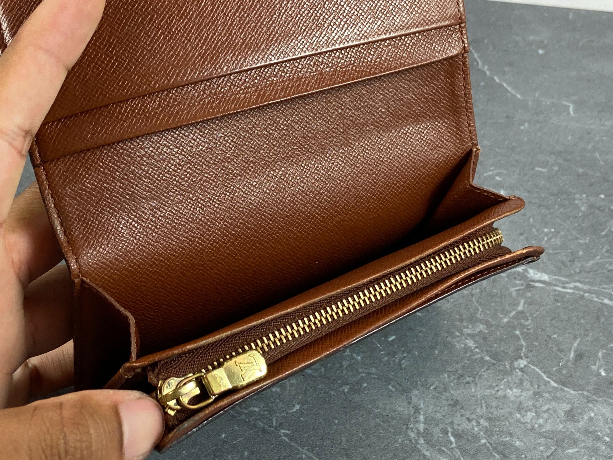 Louis Vuitton Porte-Monnaie Tresor Monogram Canvas