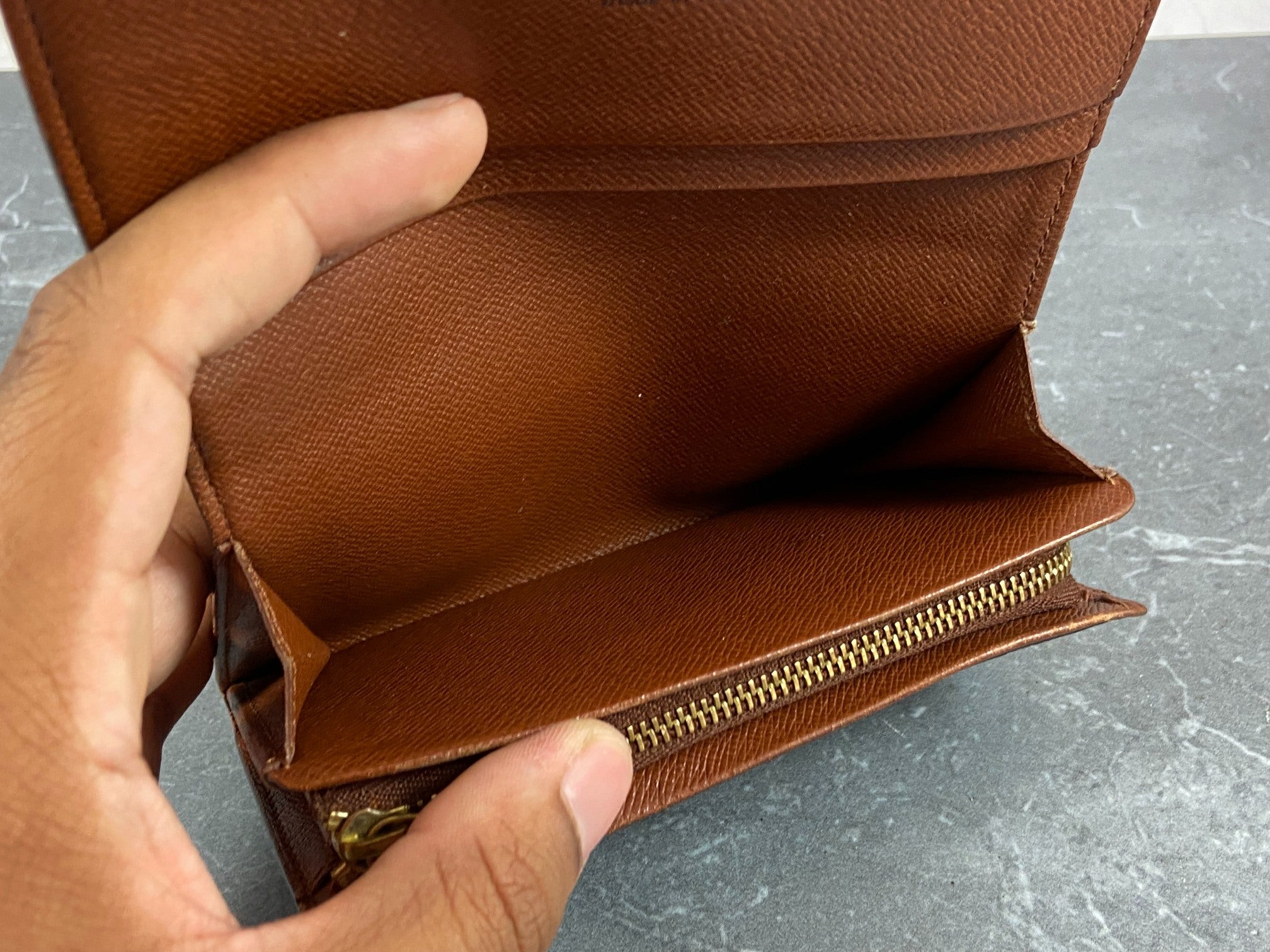 Louis Vuitton Porte-Monnaie Tresor Monogram Canvas