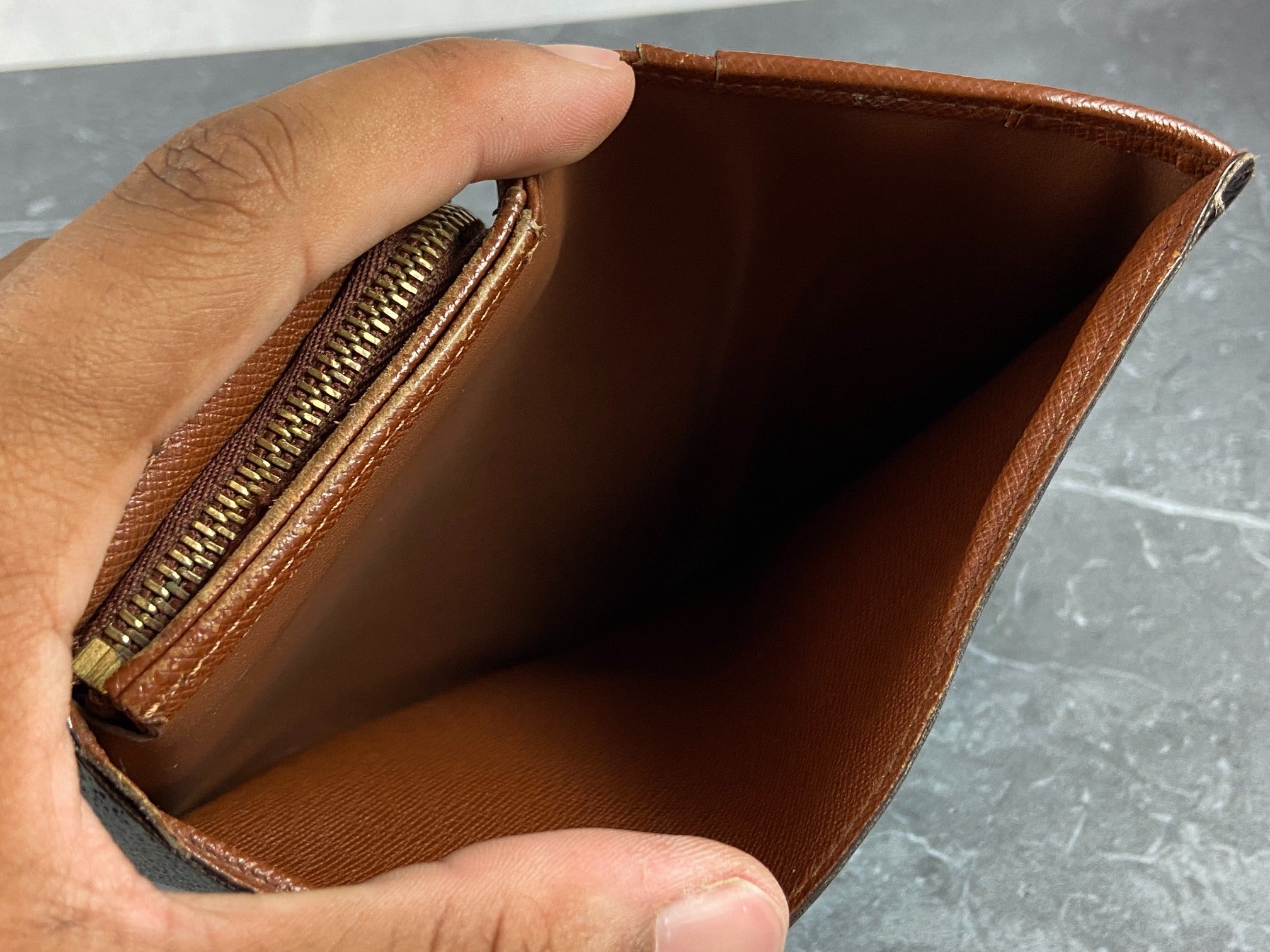 Louis Vuitton Porte-Monnaie Tresor Monogram Canvas