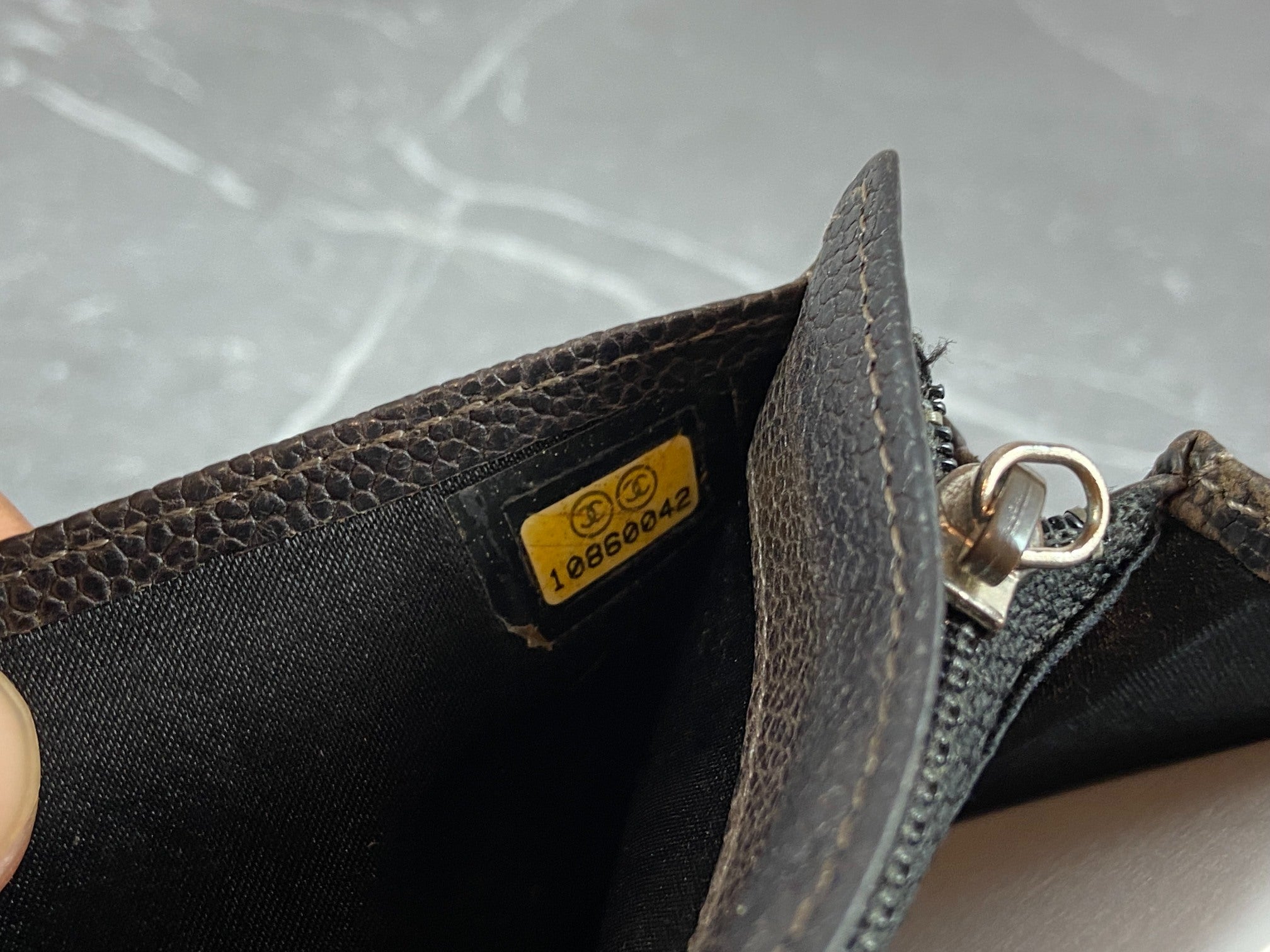 Chanel Matelasse CC Long Wallet Black