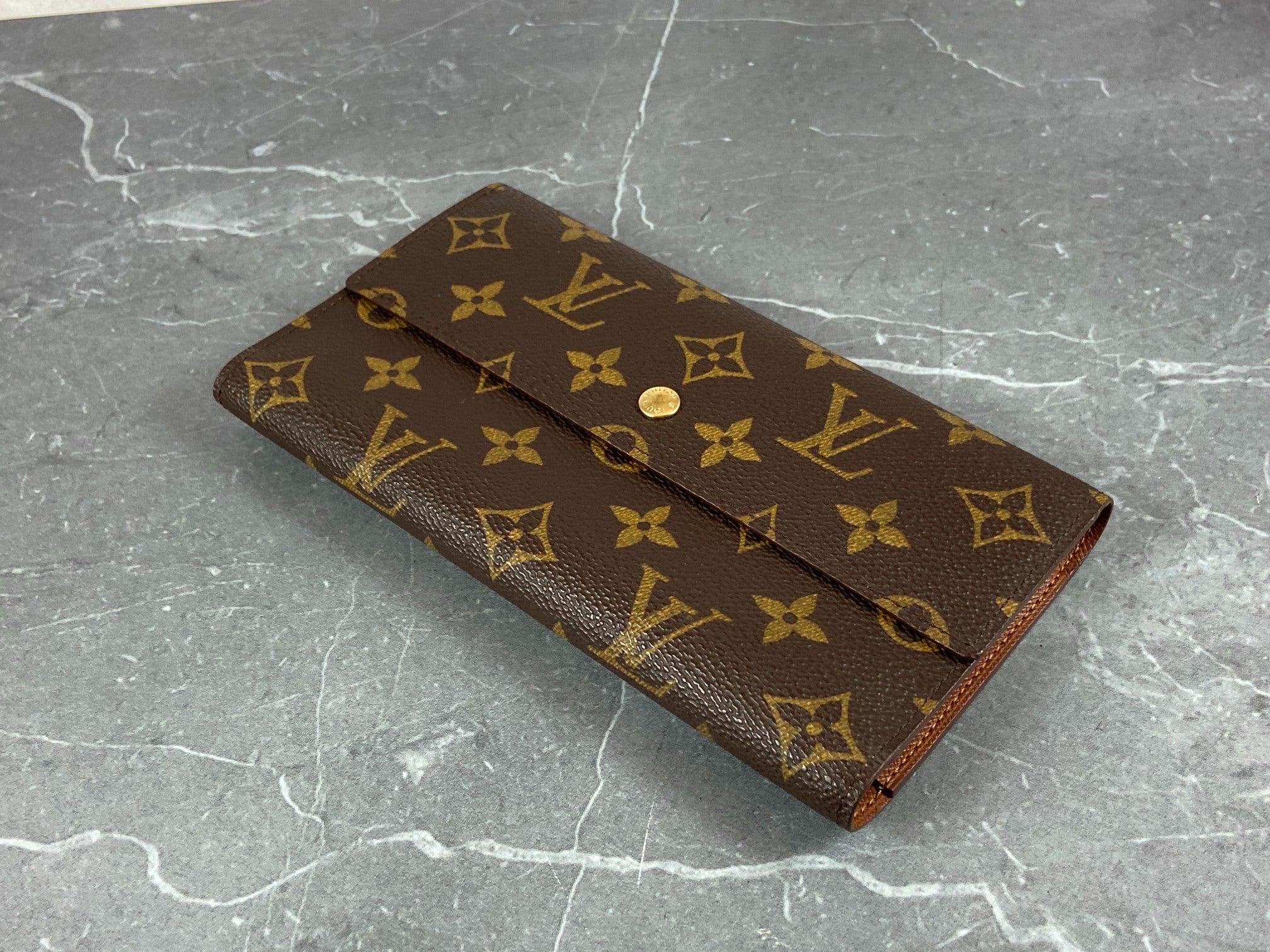 Louis Vuitton Porte Tresor International Wallet Monogram Canvas