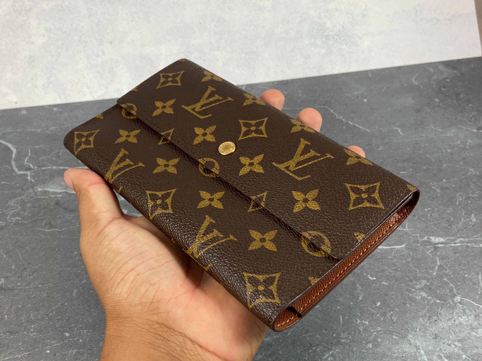 Louis Vuitton Porte Tresor International Wallet Monogram Canvas