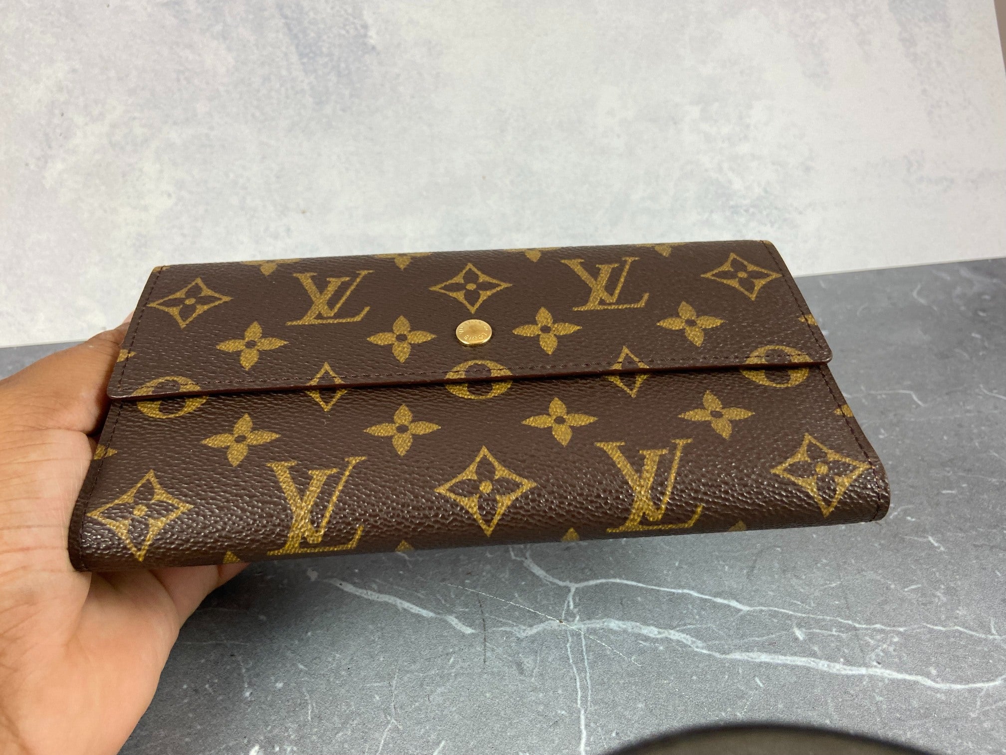 Louis Vuitton Porte Tresor International Wallet Monogram Canvas