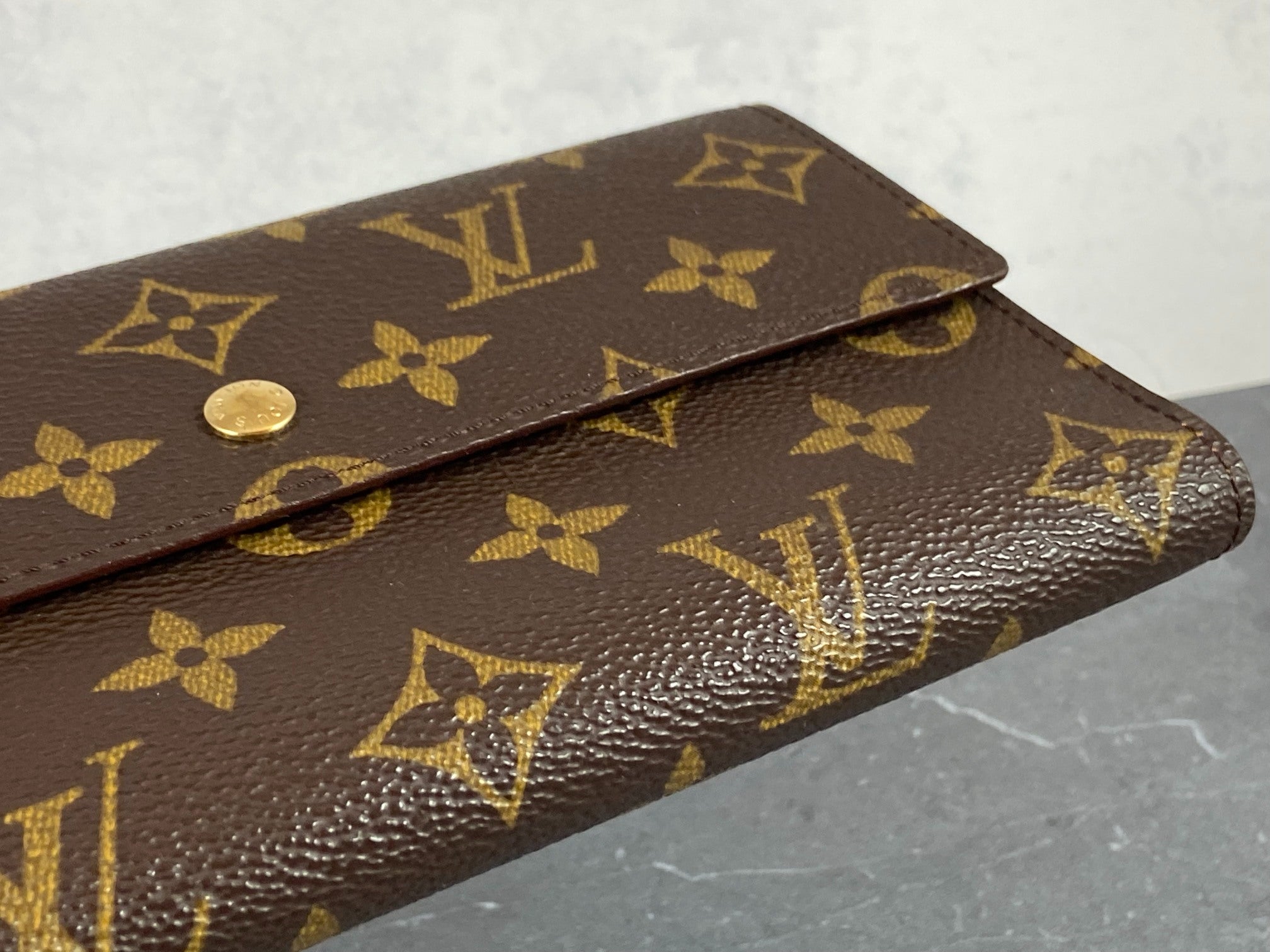Louis Vuitton Porte Tresor International Wallet Monogram Canvas
