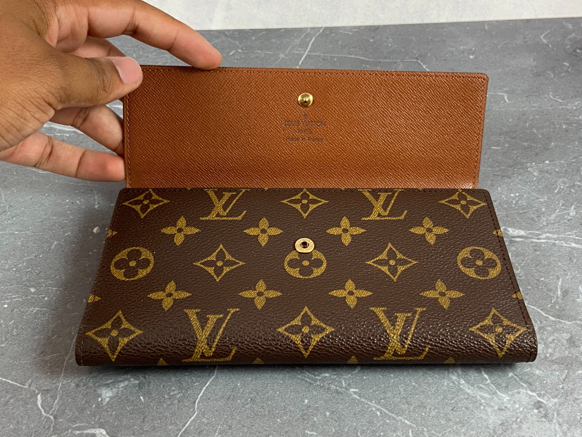 Louis Vuitton Porte Tresor International Wallet Monogram Canvas