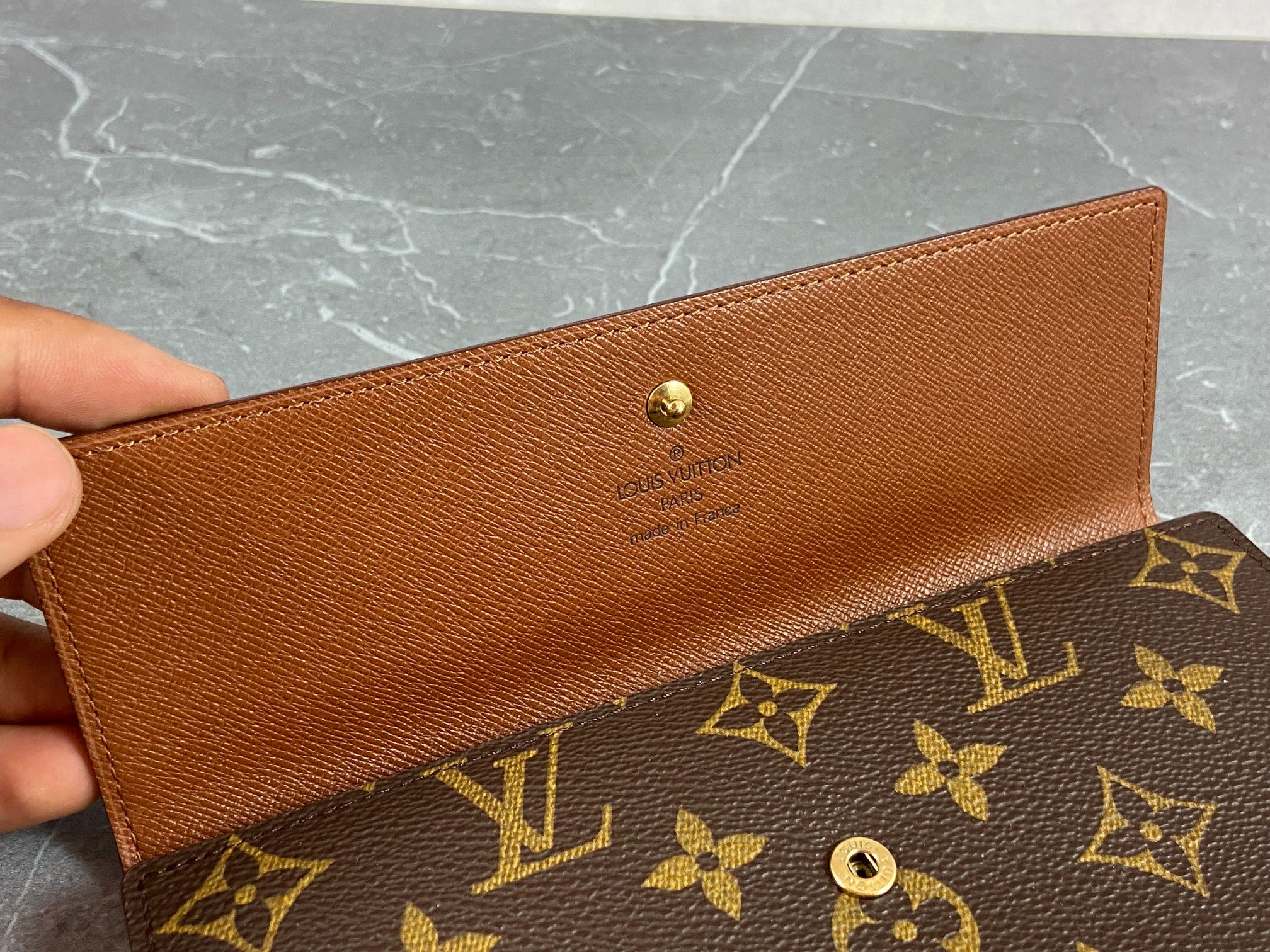 Louis Vuitton Porte Tresor International Wallet Monogram Canvas