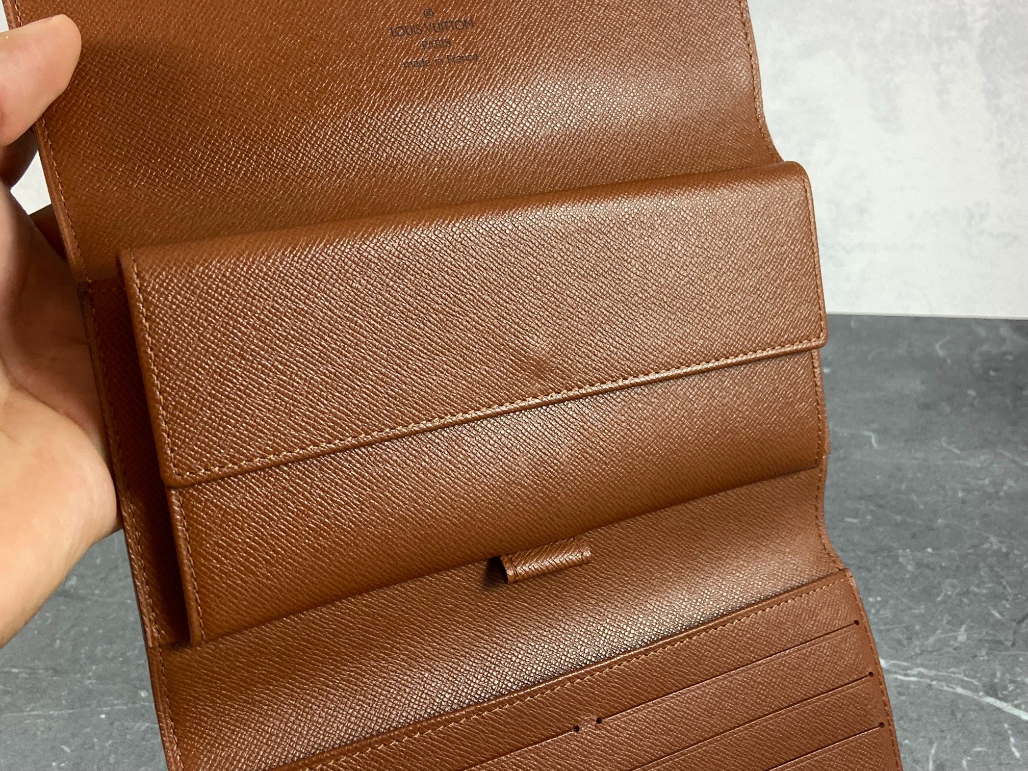 Louis Vuitton Porte Tresor International Wallet Monogram Canvas