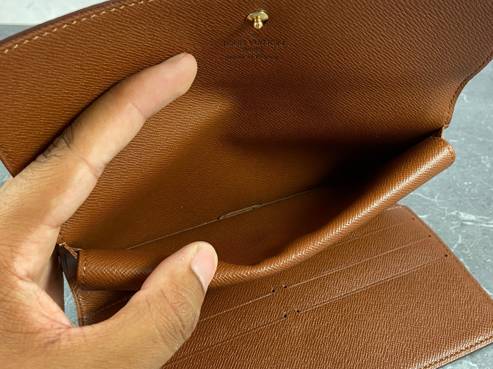 Louis Vuitton Porte Tresor International Wallet Monogram Canvas