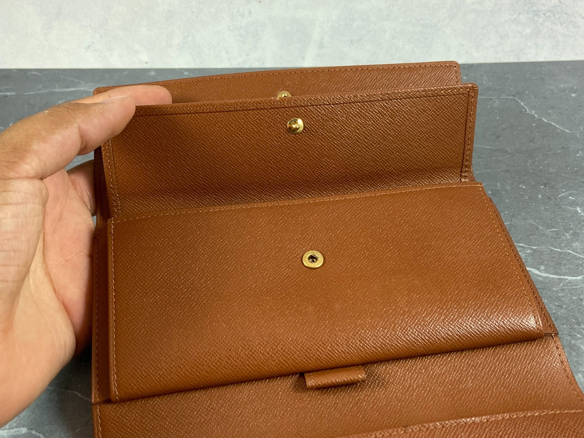 Louis Vuitton Porte Tresor International Wallet Monogram Canvas