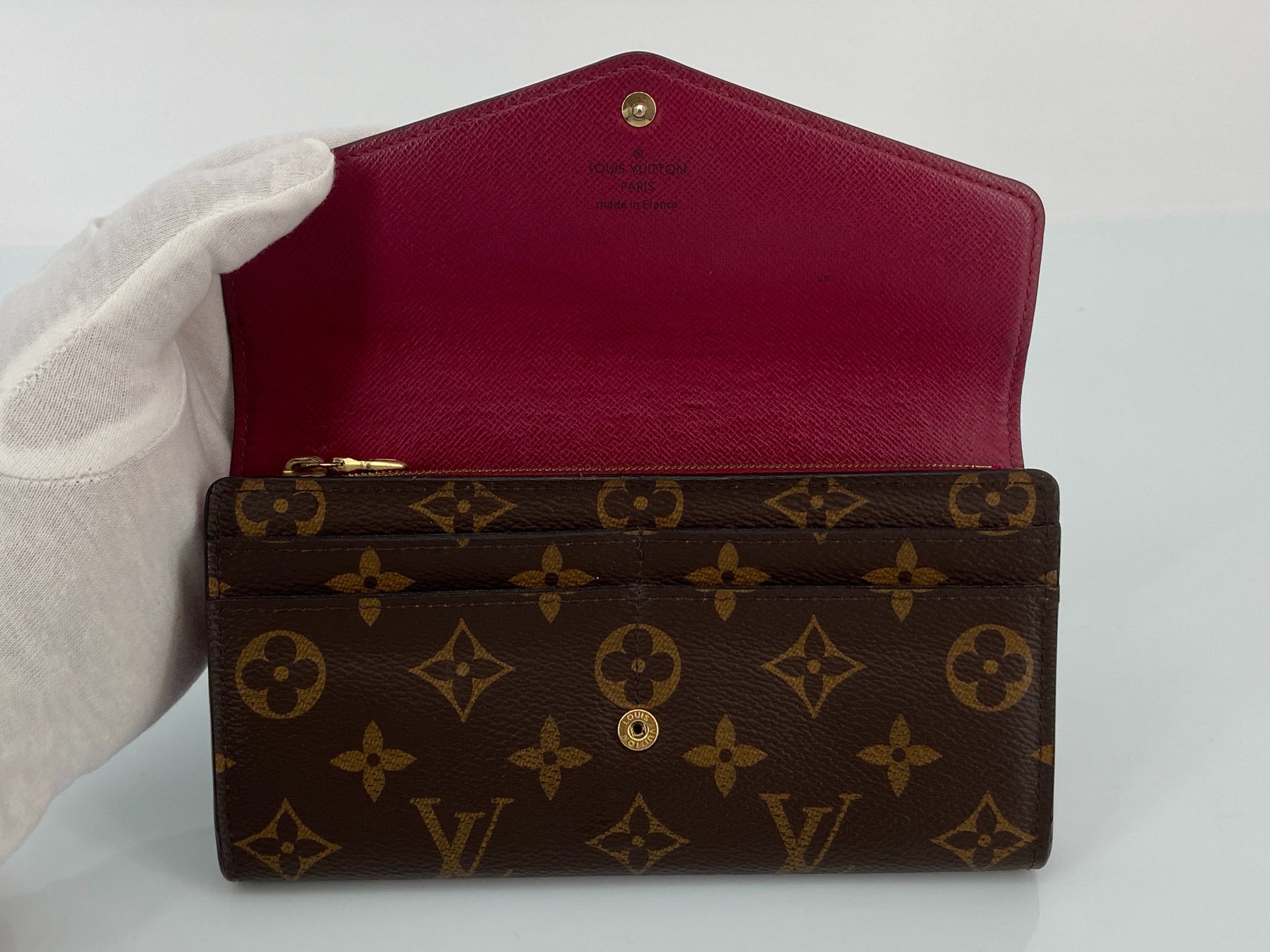 Louis Vuitton Sarah Wallet Monogram Canvas