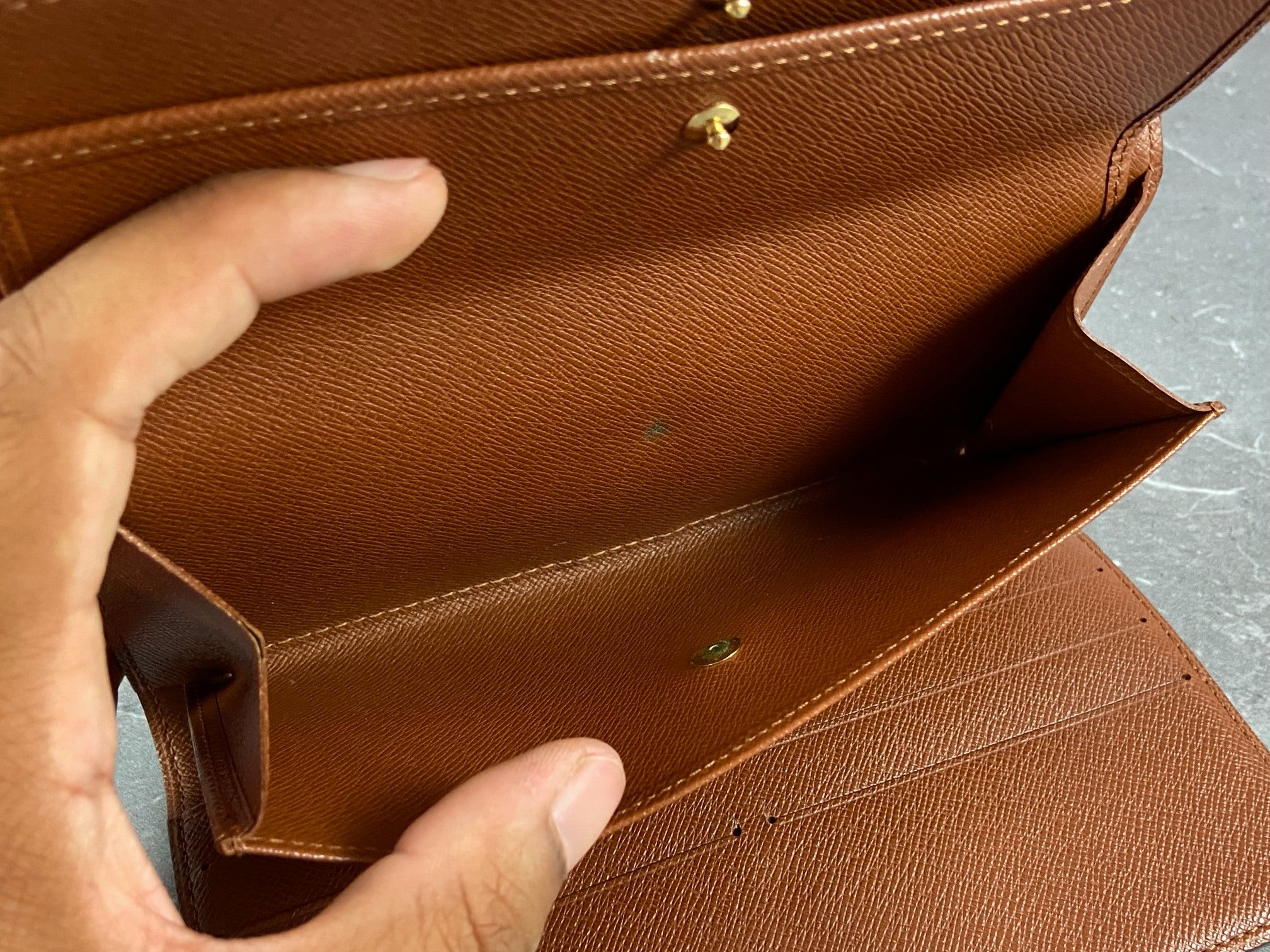 Louis Vuitton Porte Tresor International Wallet Monogram Canvas