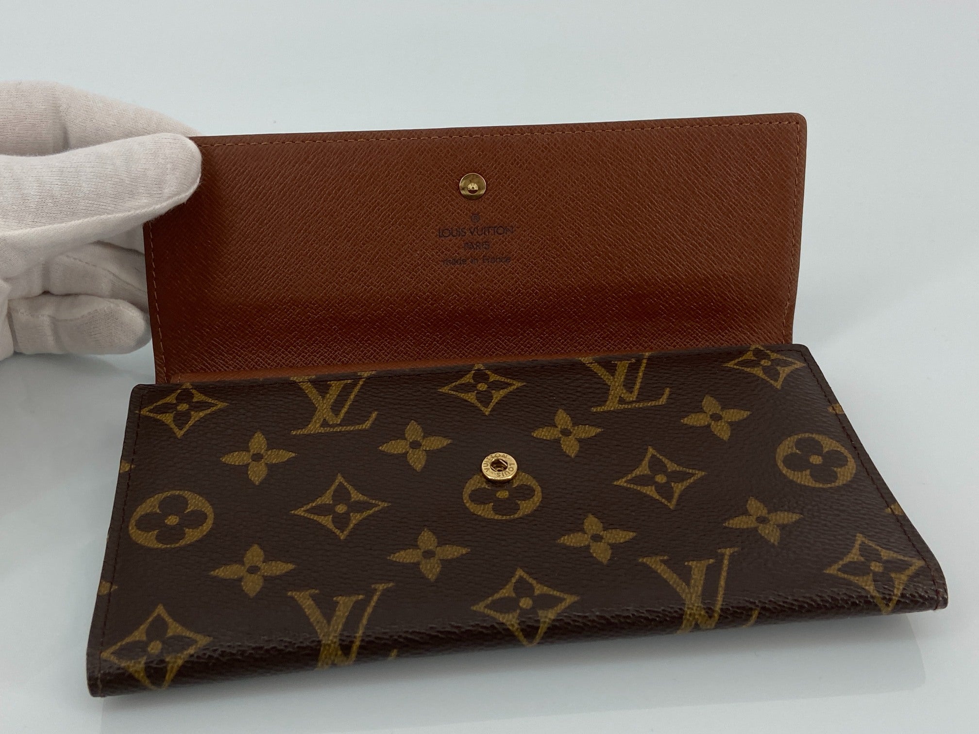 Louis Vuitton Porte Tresor International Wallet Monogram Canvas