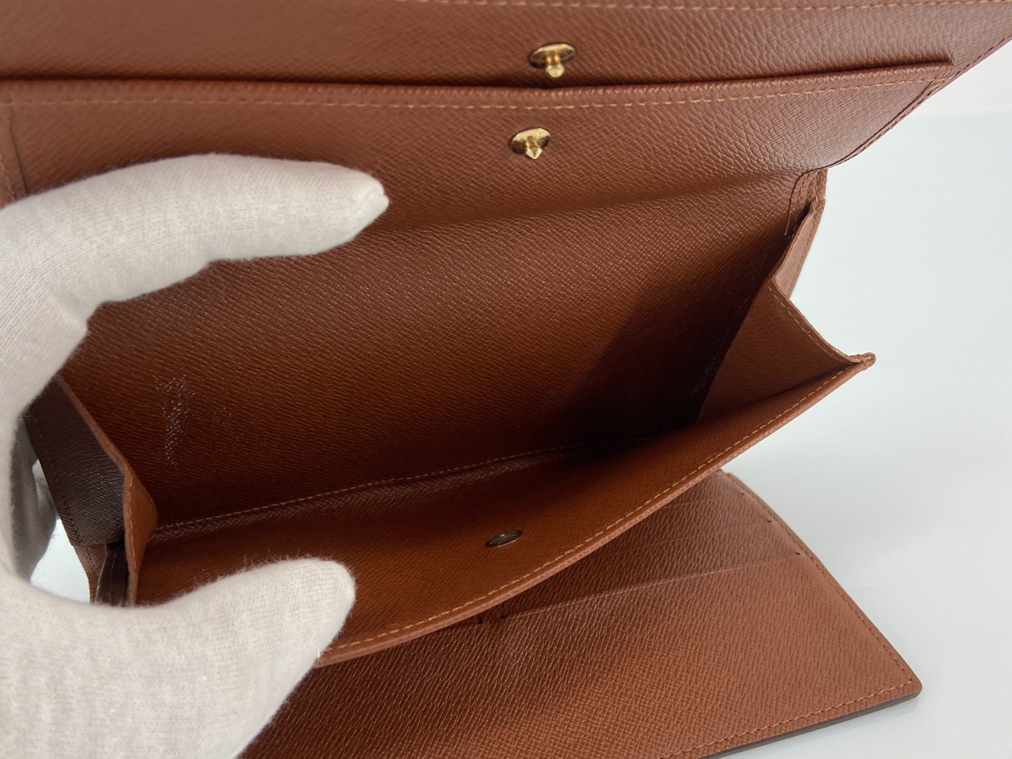 Louis Vuitton Porte Tresor International Wallet Monogram Canvas