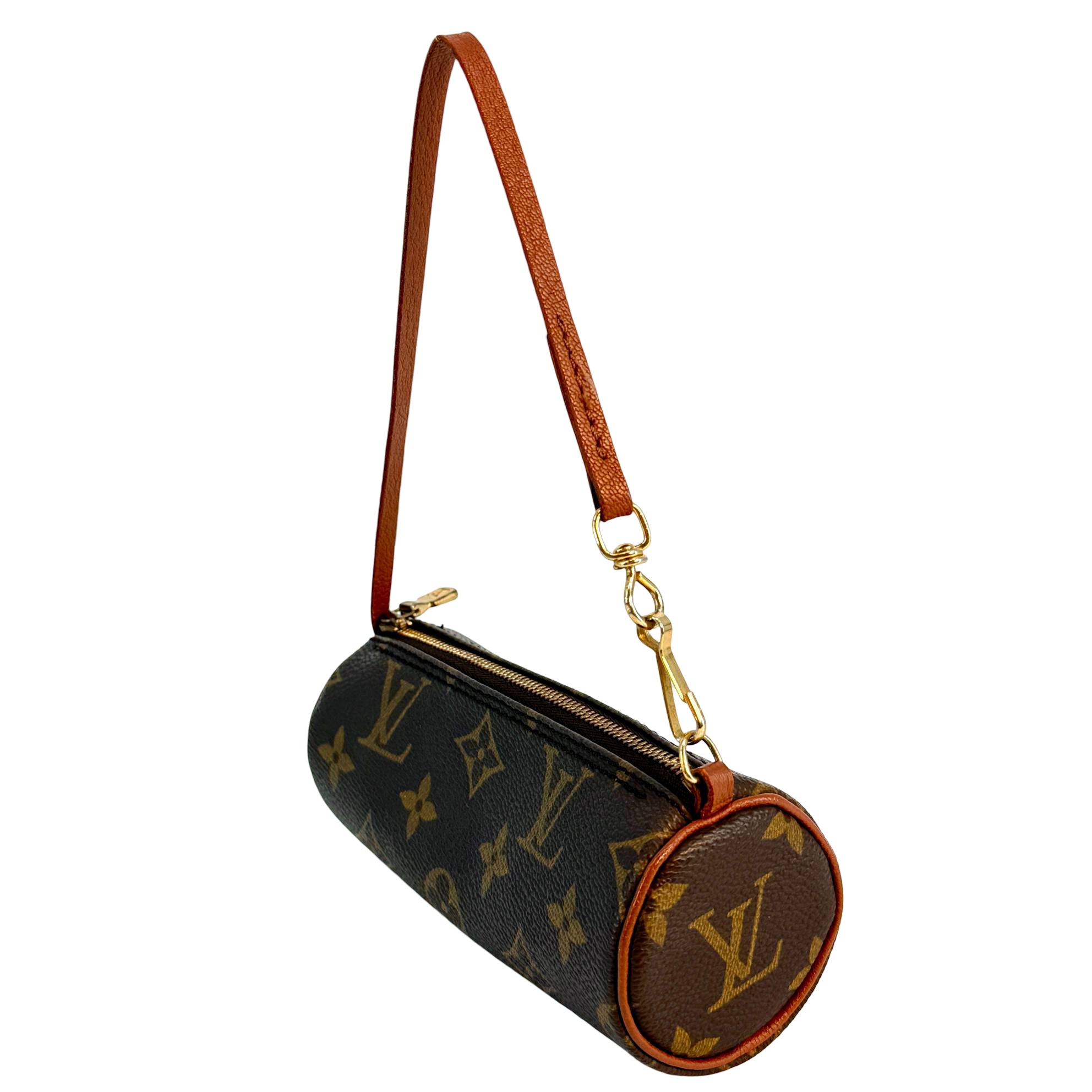 Louis Vuitton Mini Papillon Pochette Braun Monogram Canvas