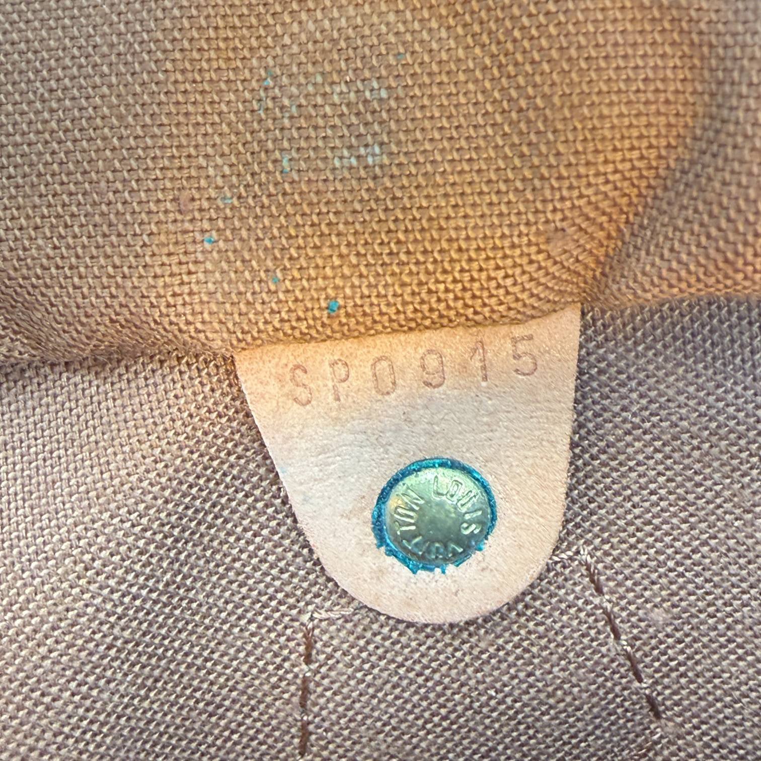 Louis Vuitton Speedy 30 Braun Monogram Canvas