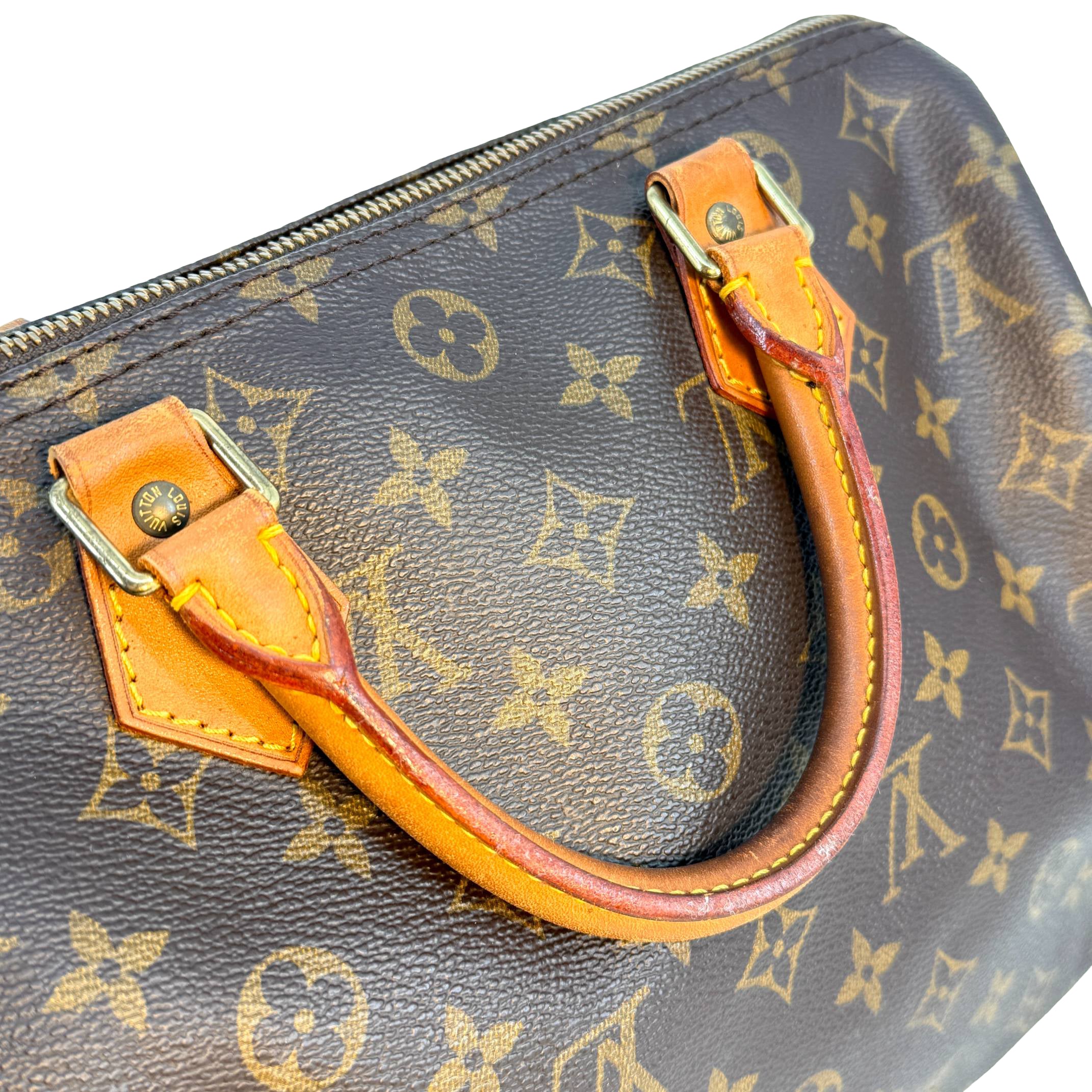 Louis Vuitton Speedy 30 Braun Monogram Canvas