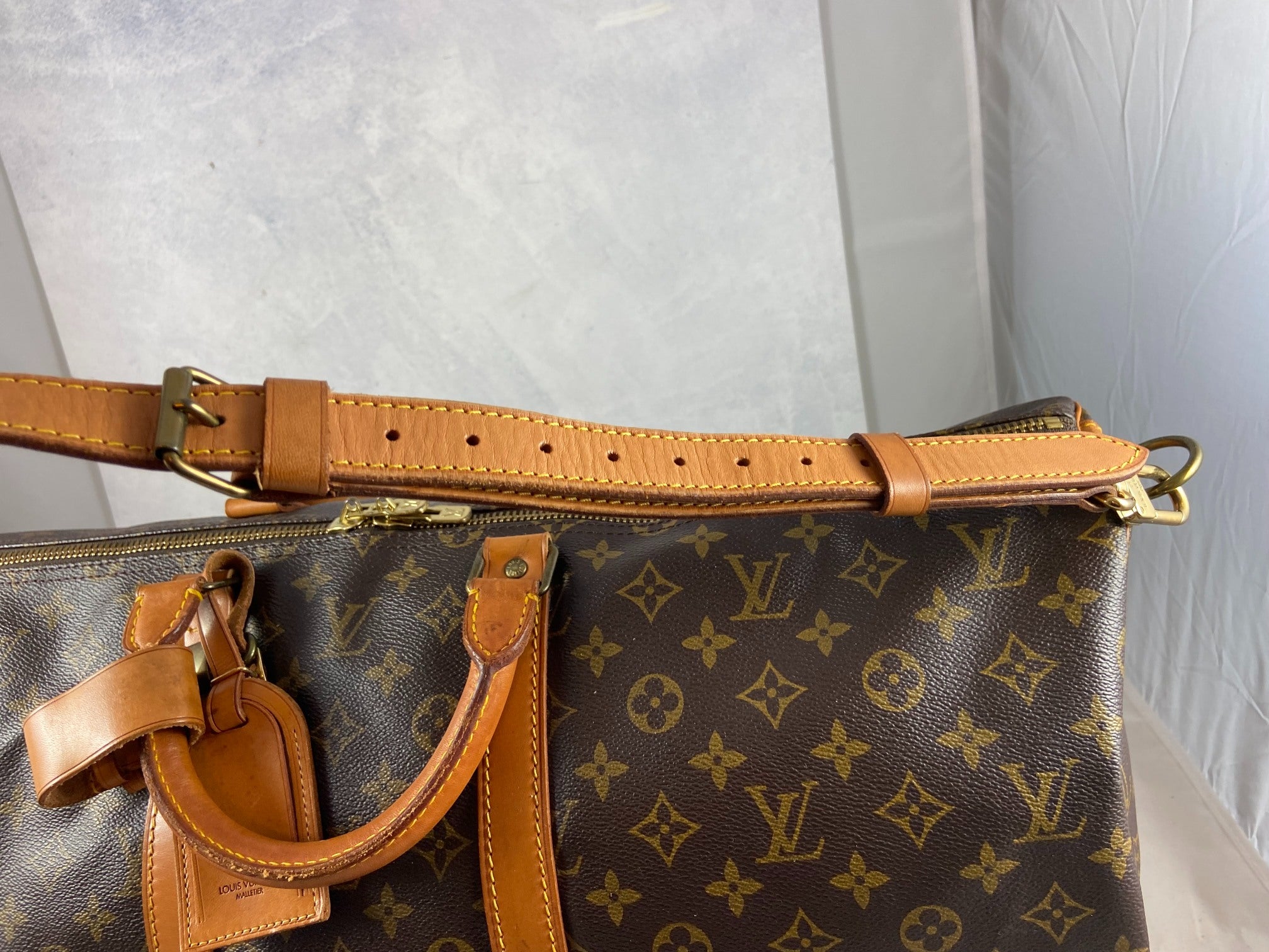 Louis Vuitton Keepall 55 Bandoulière Monogram Canvas