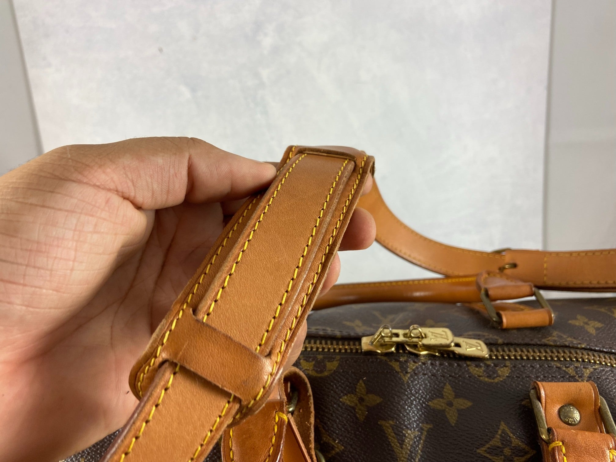 Louis Vuitton Keepall 55 Bandoulière Monogram Canvas