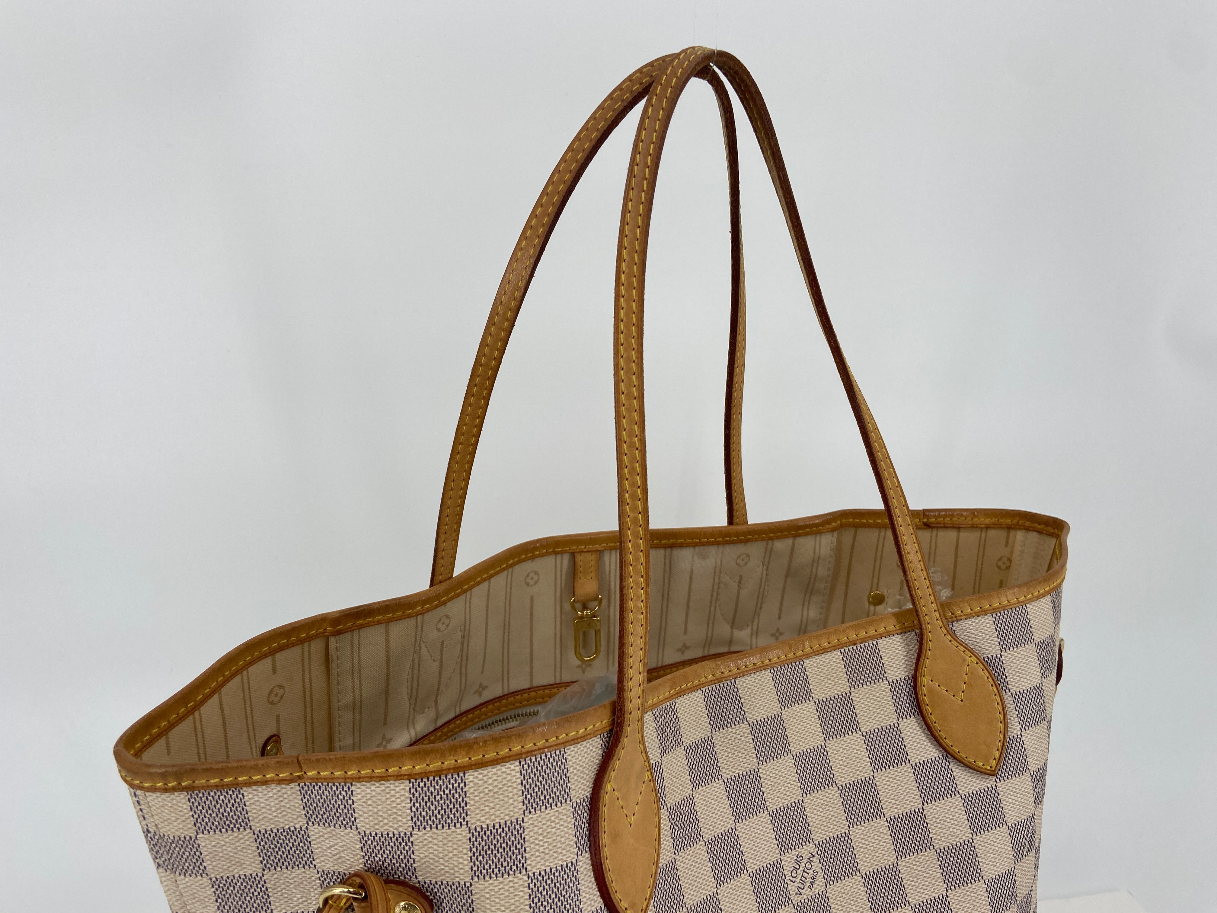 Louis Vuitton Neverfull MM Damier Azur Canvas incl. Dustbag
