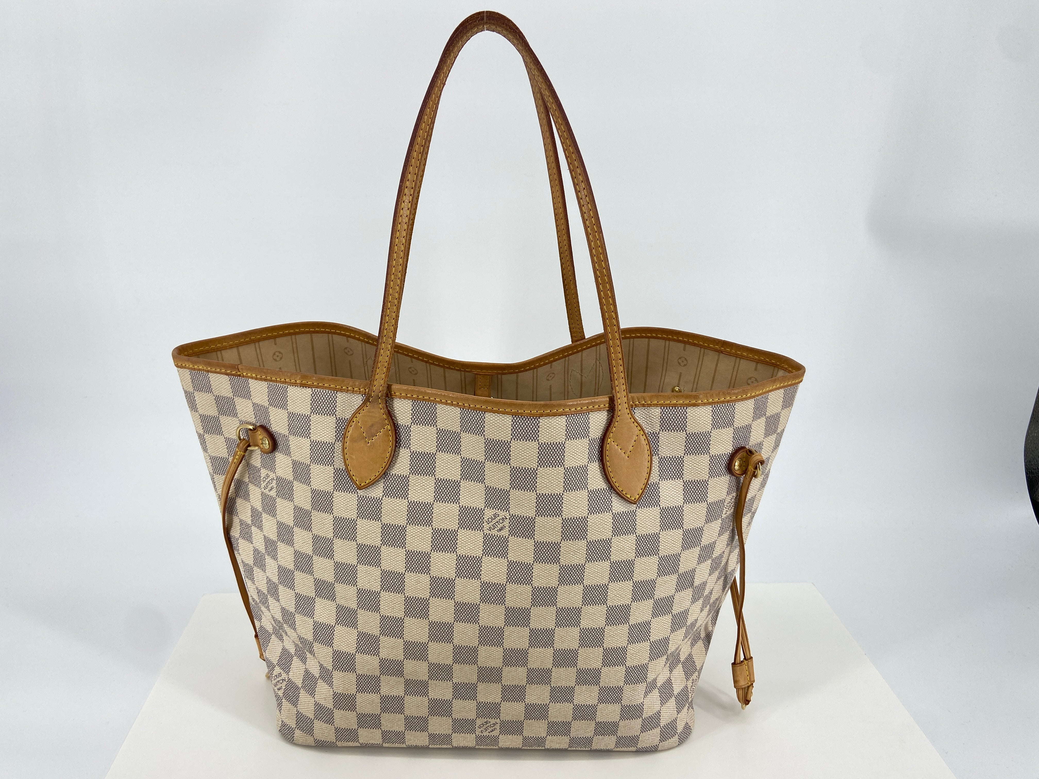 Louis Vuitton Neverfull MM Damier Azur Canvas incl. Dustbag