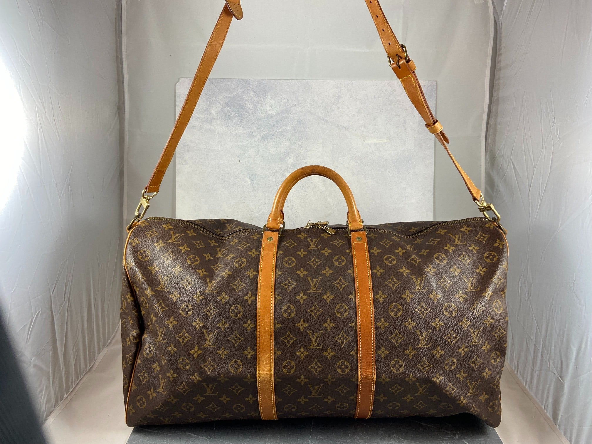 Louis Vuitton Keepall 60 Bandouliere Monogram Canvas