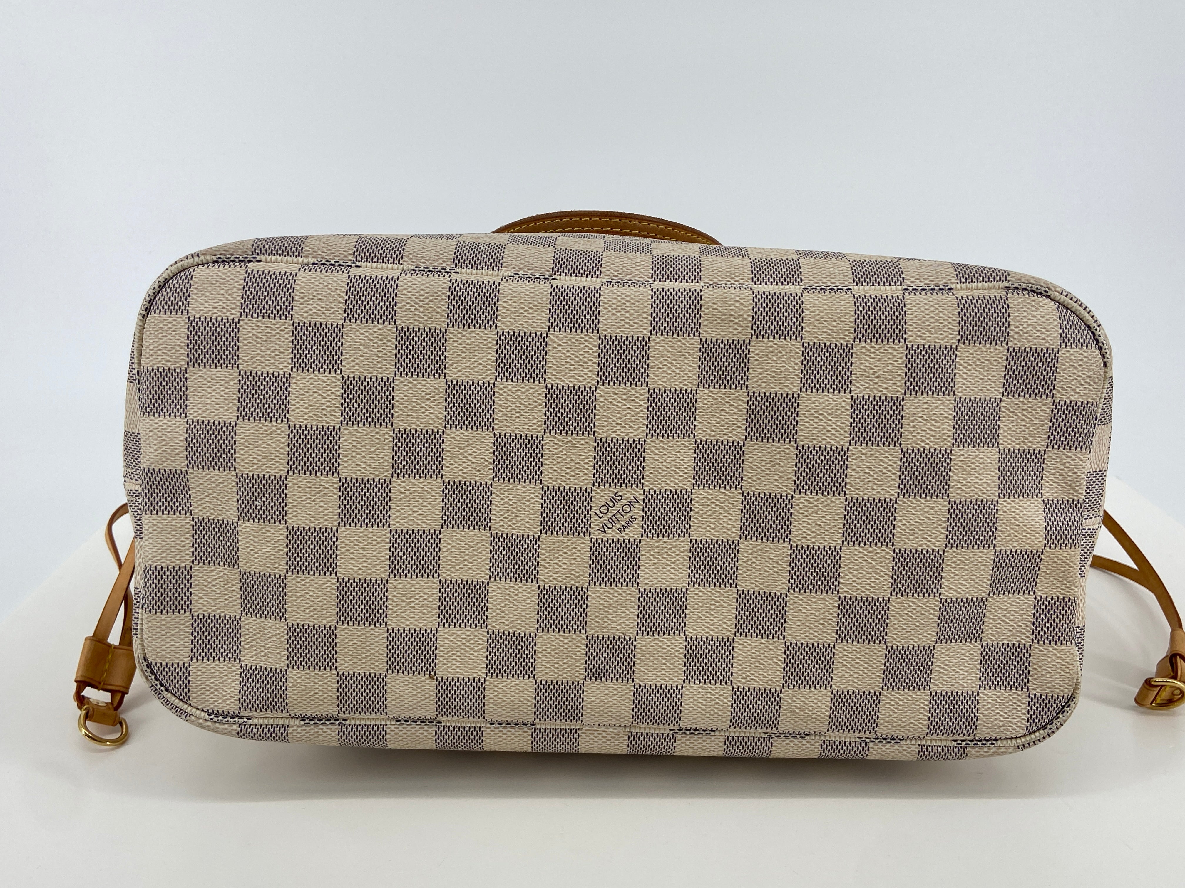 Louis Vuitton Neverfull MM Damier Azur Canvas incl. Dustbag