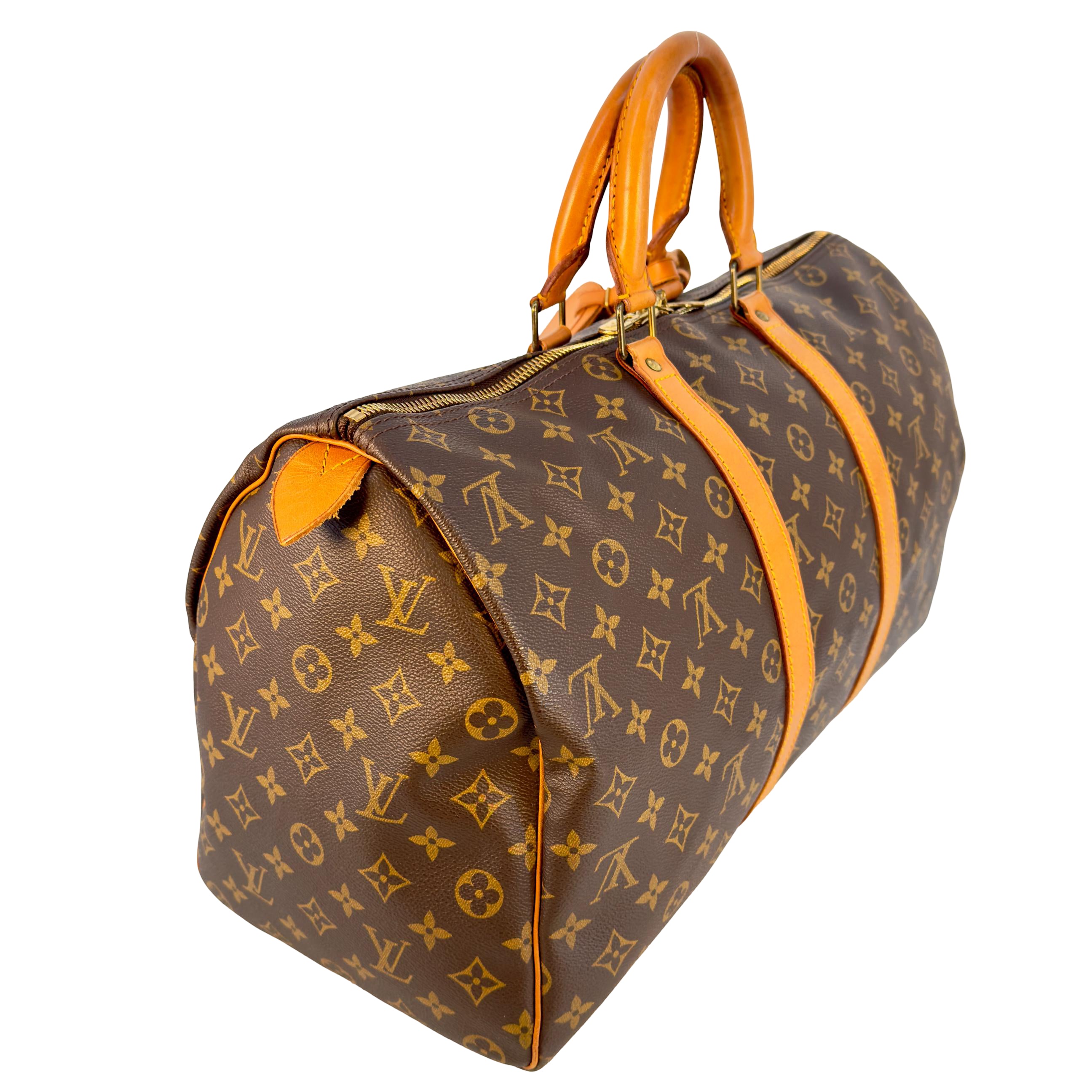 Louis Vuitton Keepall 45 Braun Monogram Canvas