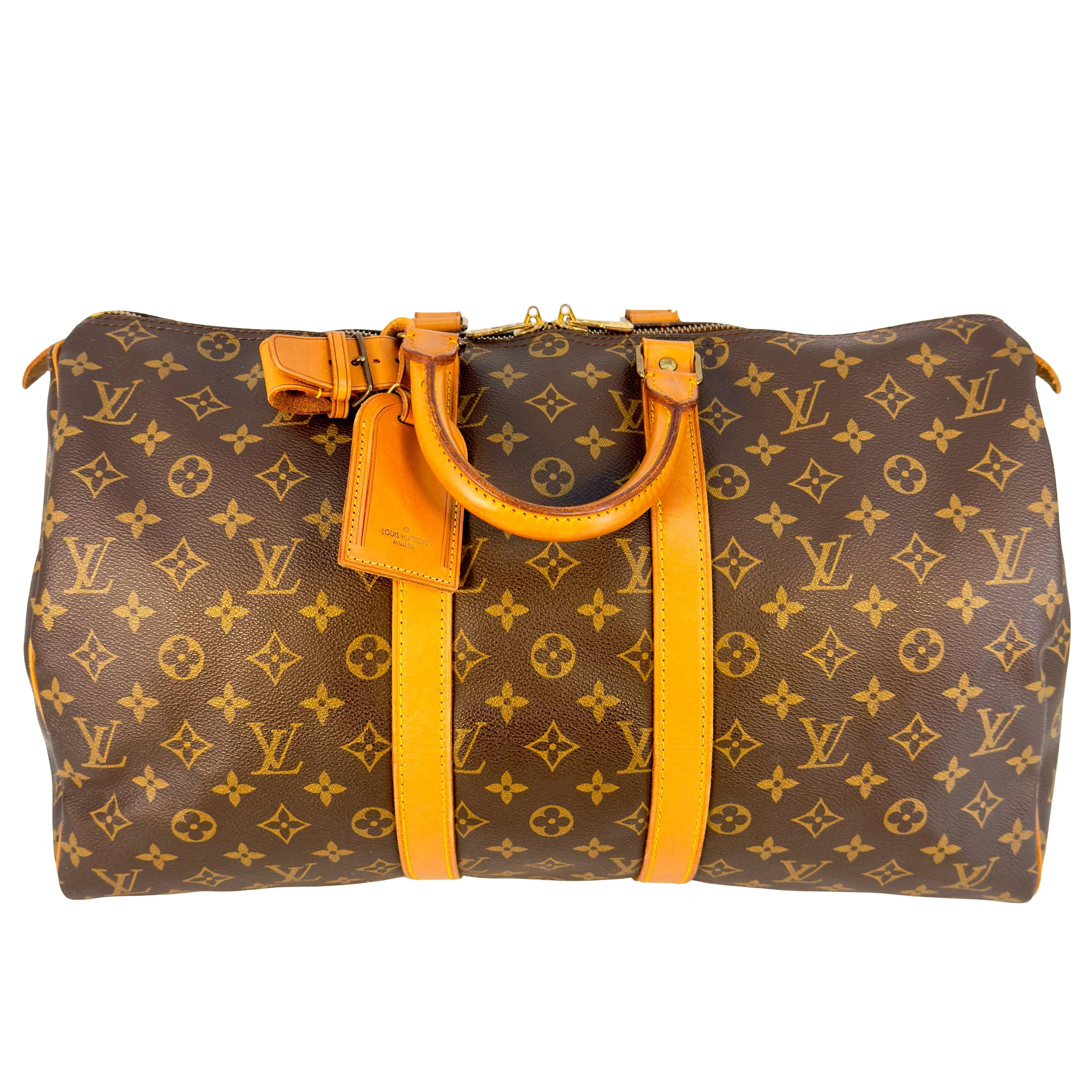 Louis Vuitton Keepall 45 Braun Monogram Canvas